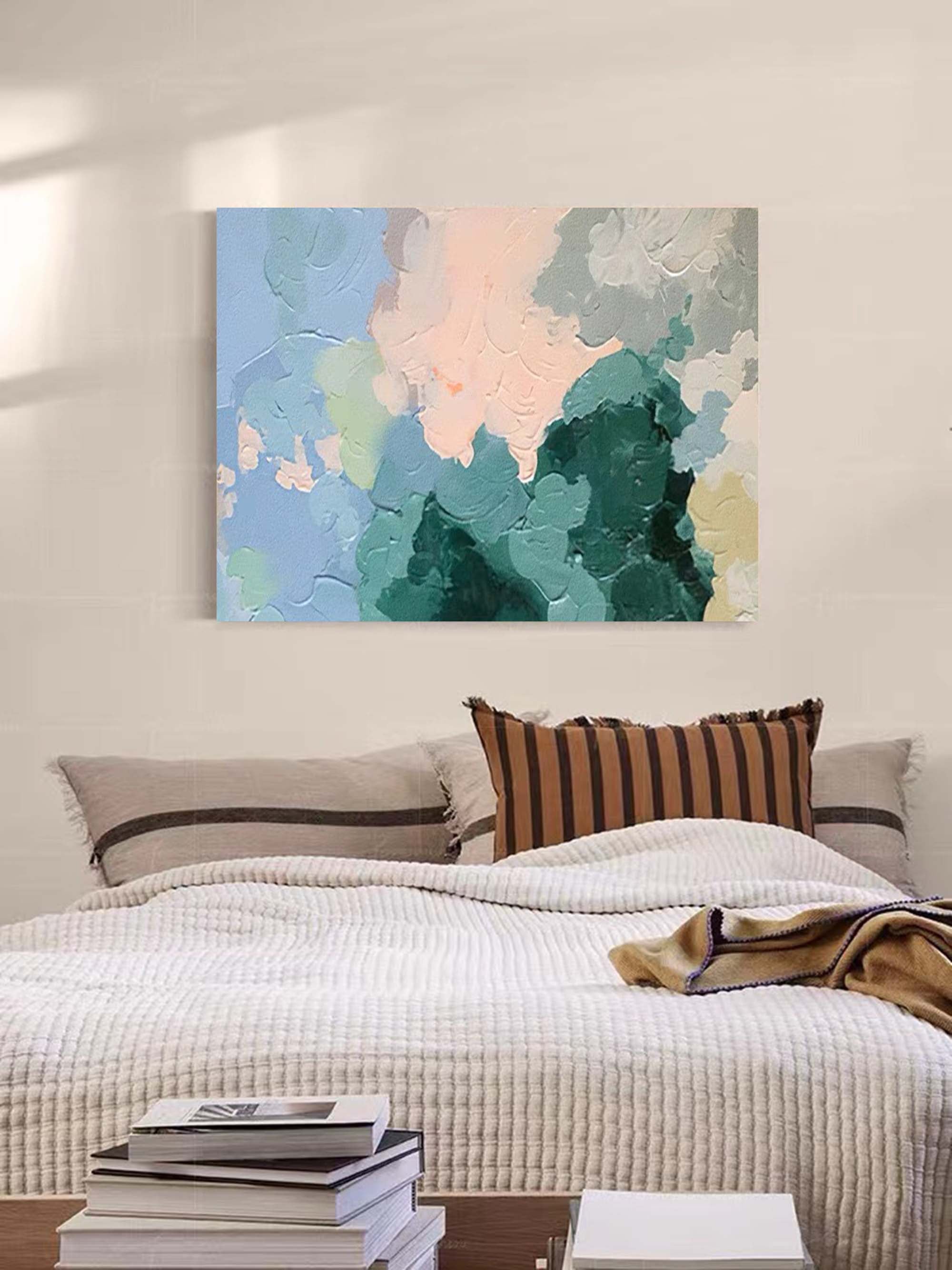 Large Abstract Canvas Oil Painting Original Wall Art Painting Living Room Decoration