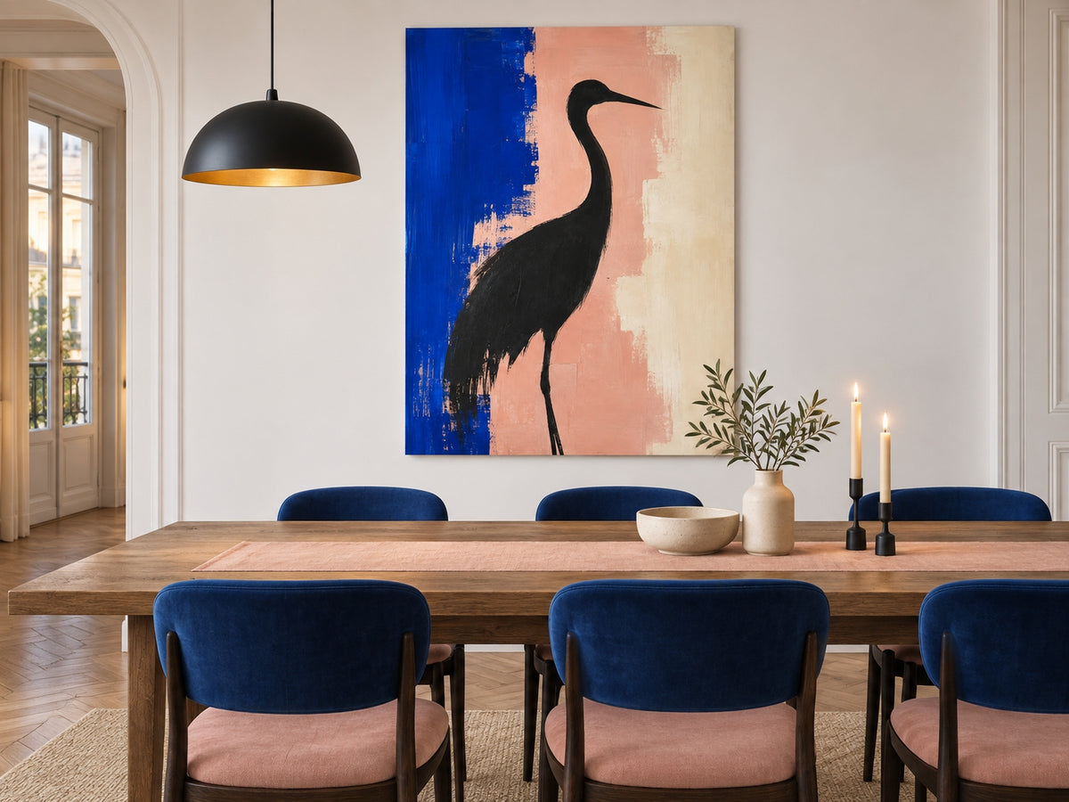 Minimalist Animal Wall Art For Modern Living Room And Entryway Decor