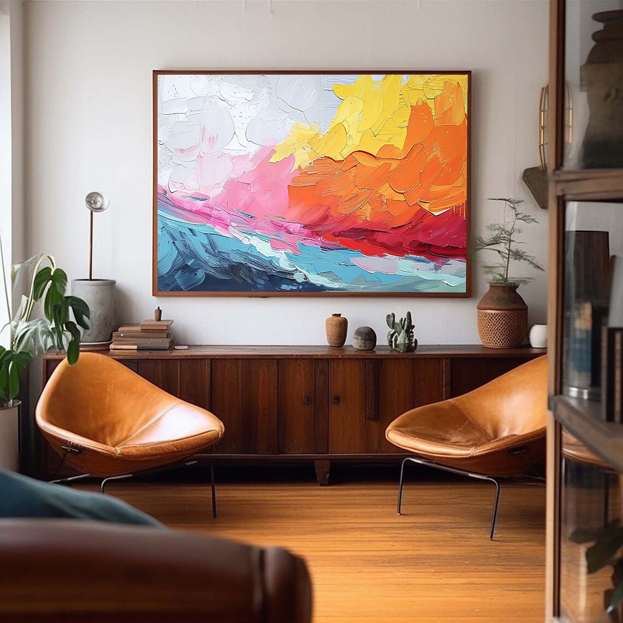 Big Canvas Artwork Modern Acrylic Painting Texture Abstract Oil Painting Original Wall Art Home decoration