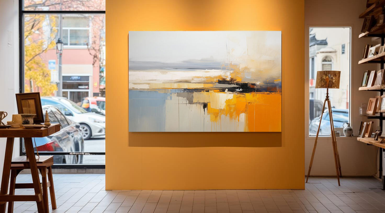 Modern Colorful Canvas Painting For Living Room | Artismore