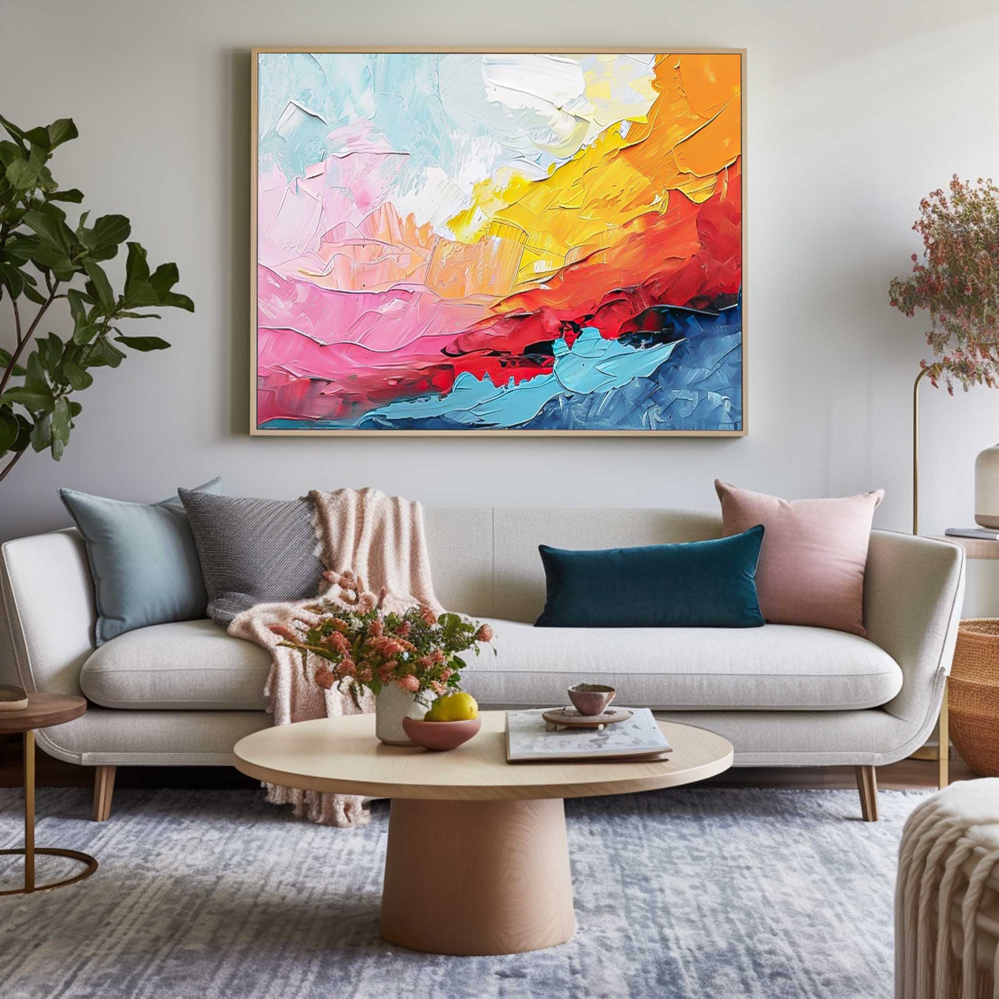 Texture Abstract Oil Painting Big Canvas Artwork Modern Acrylic Painting Original Wall Art Home decoration
