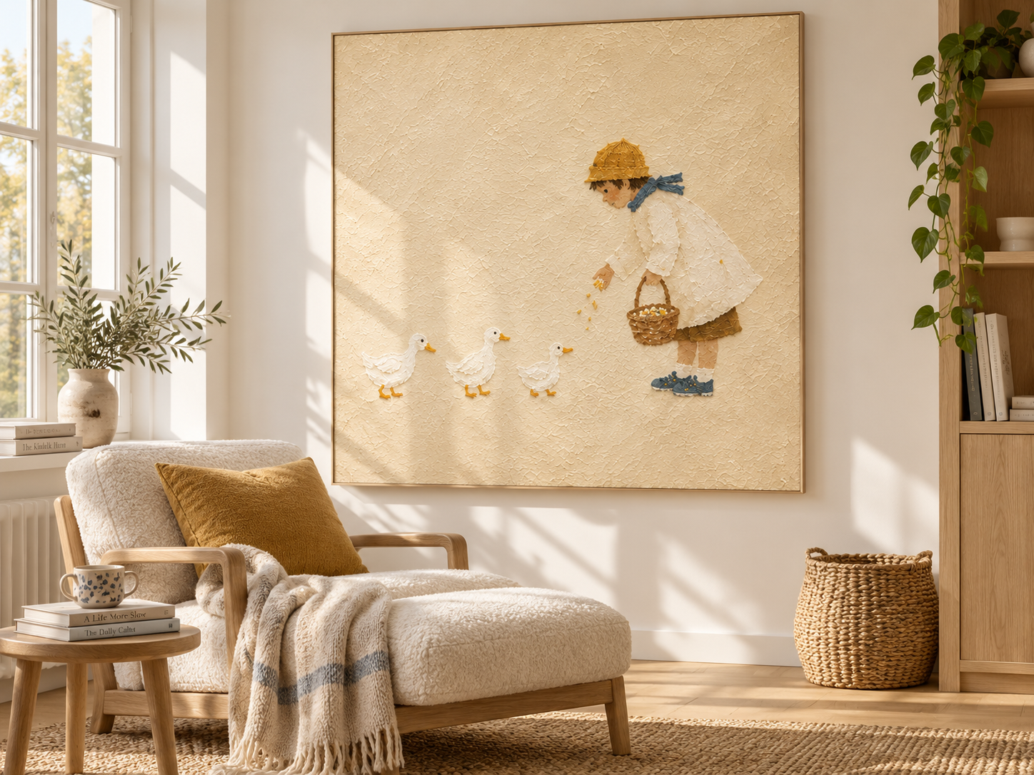 Whimsical Nursery Wall Art For Kids Rooms With Pastoral Theme