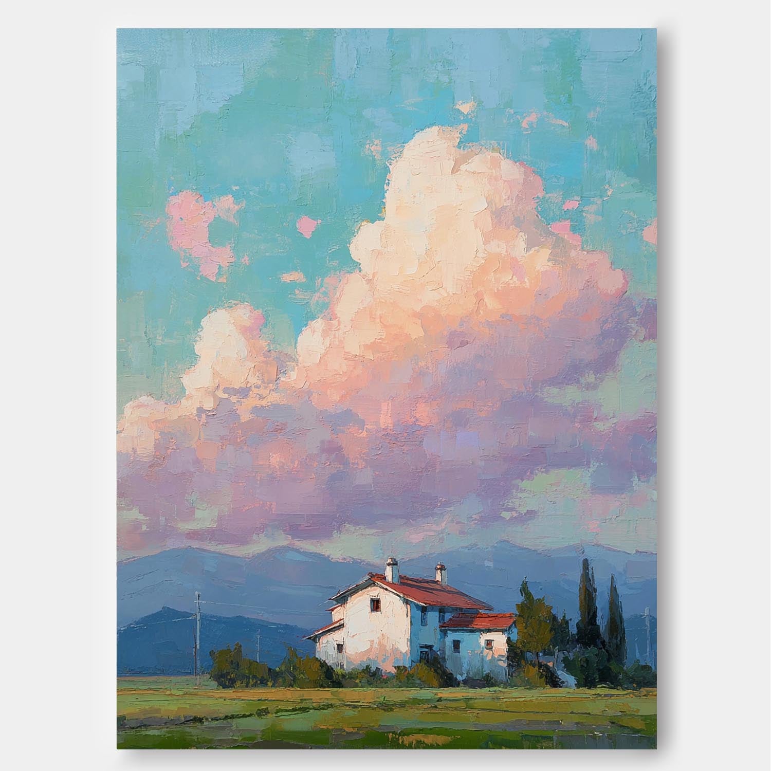 Landscape Canvas Art #LA096