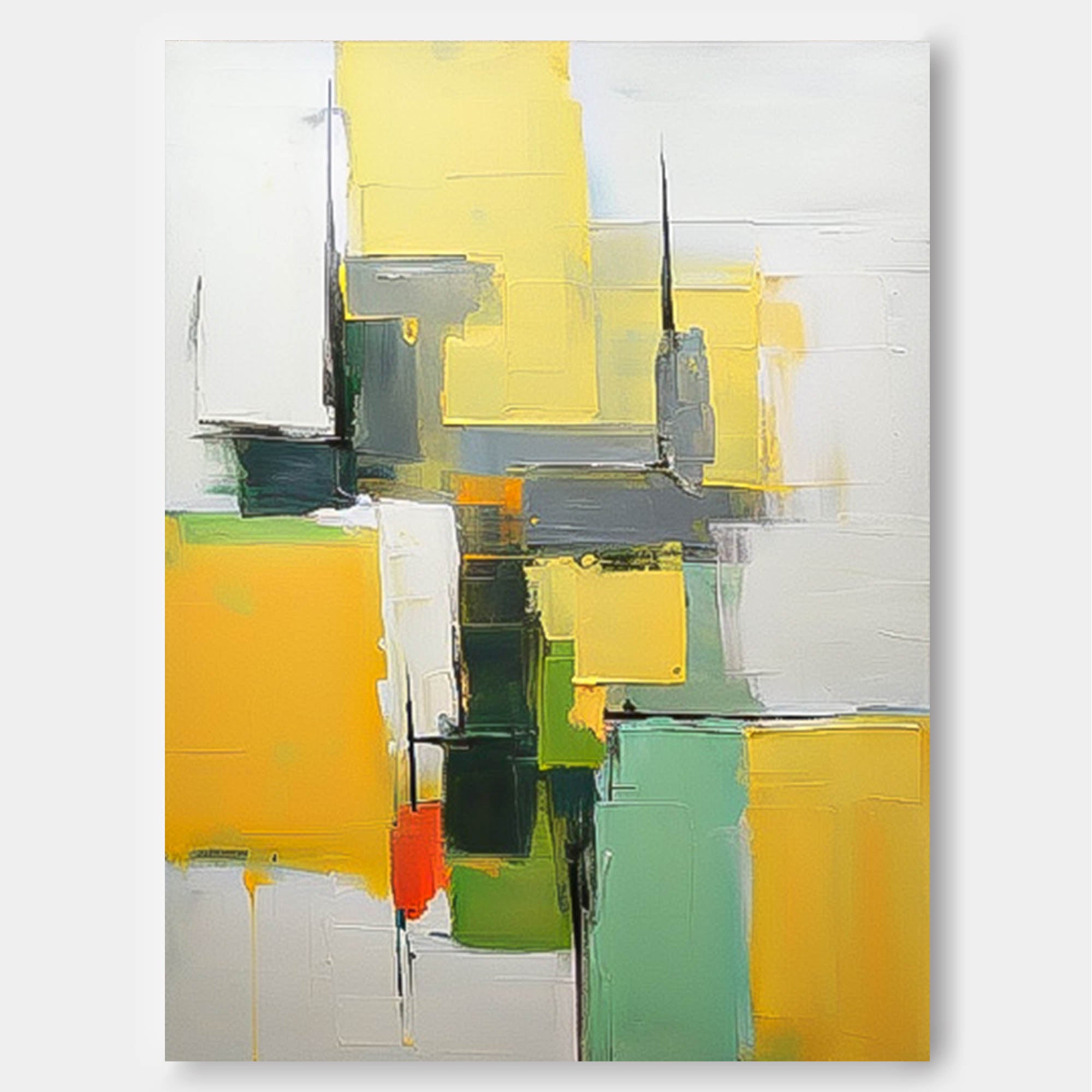 Cheap Abstract Wall Art Large Contemporary Graet Quality Acrylic Painting On Canvas For Sale