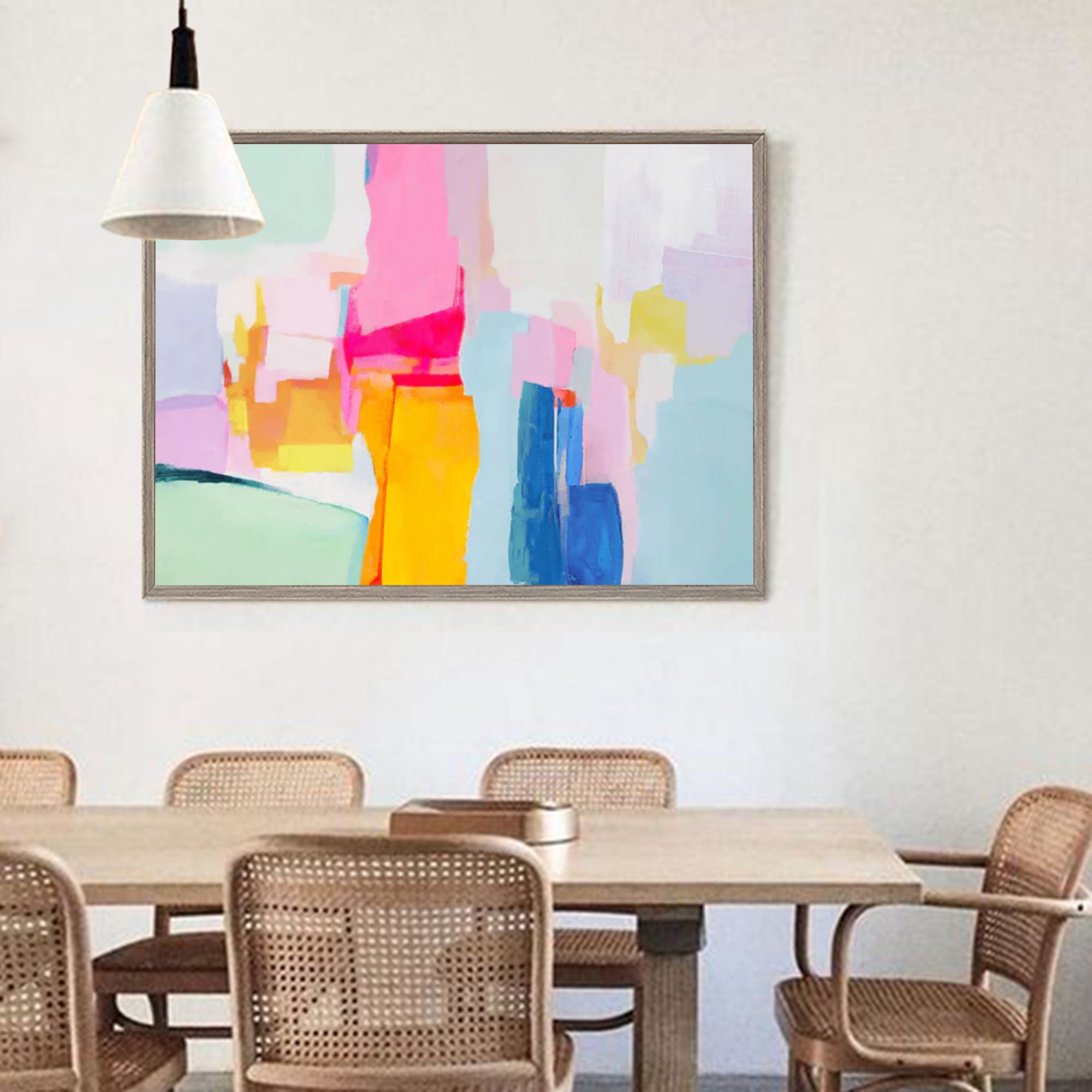 Abstract Painting On Canvas  Original Abstract Canvas Wall Art  Large Oil Painting On Canvas  Contemporary Painting For Living Room