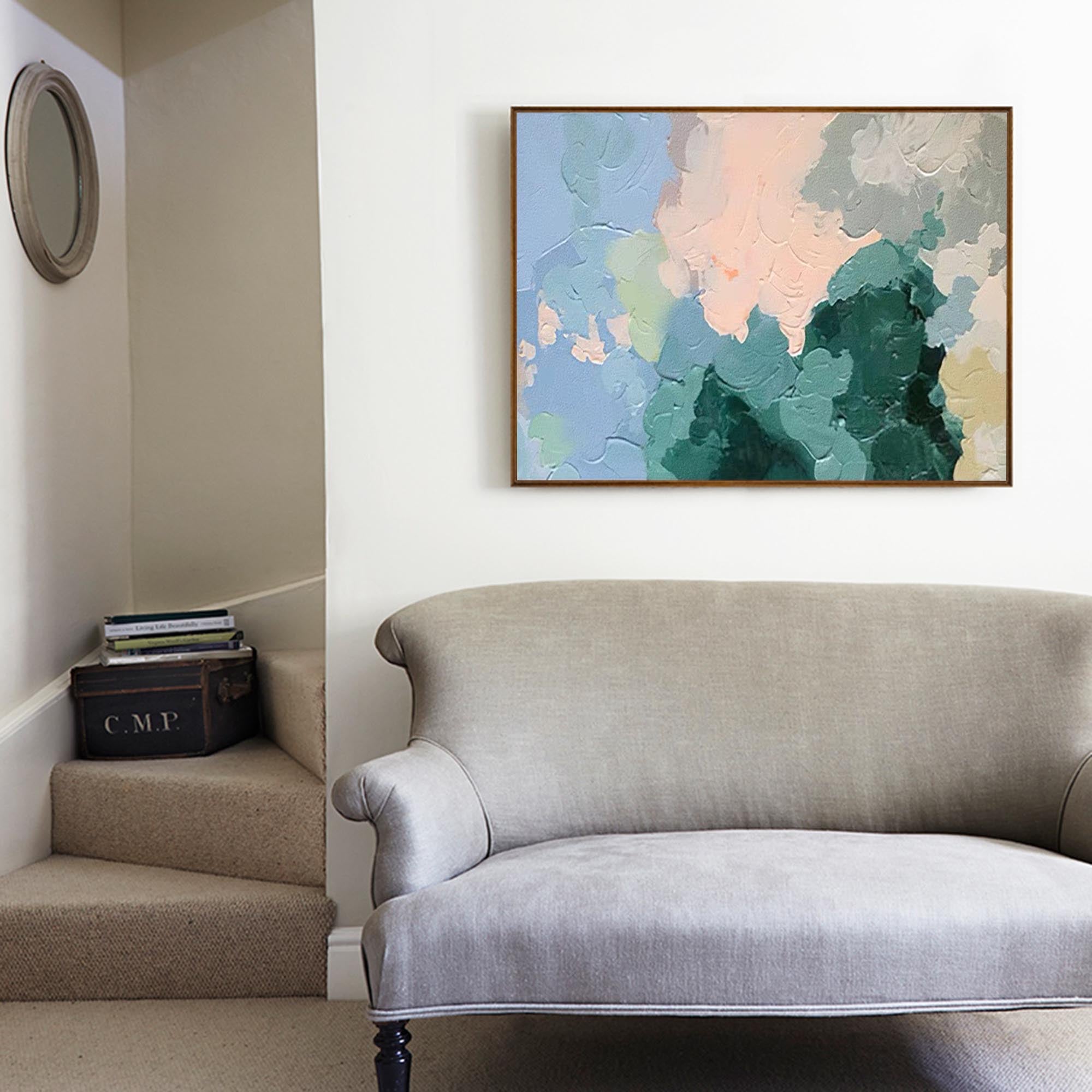 Large Abstract Canvas Oil Painting Original Wall Art Painting Living Room Decoration