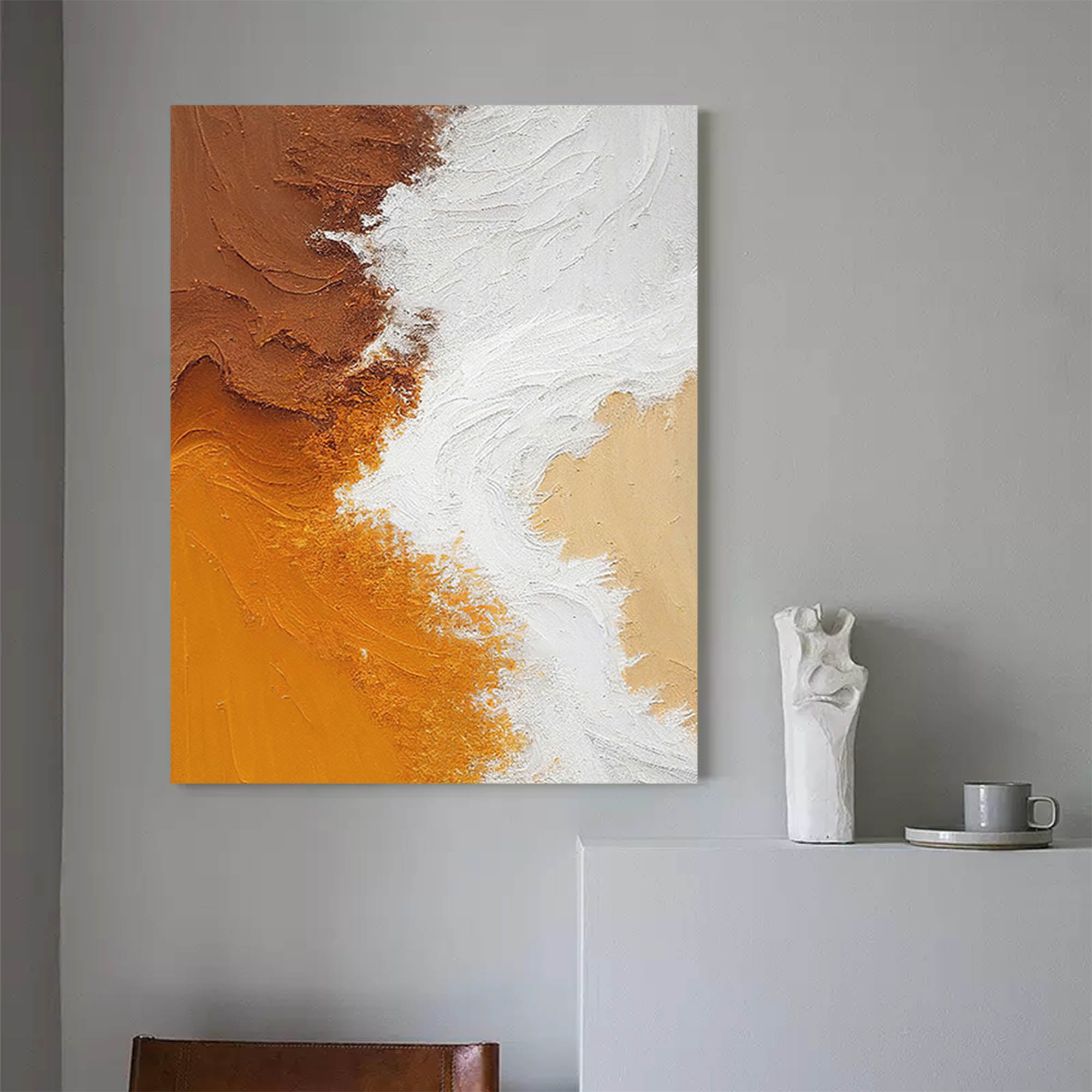 Modern Texture Oil Painting On Canvas Original Abstract Wall Art Large Texture Oil Painting Home Decor
