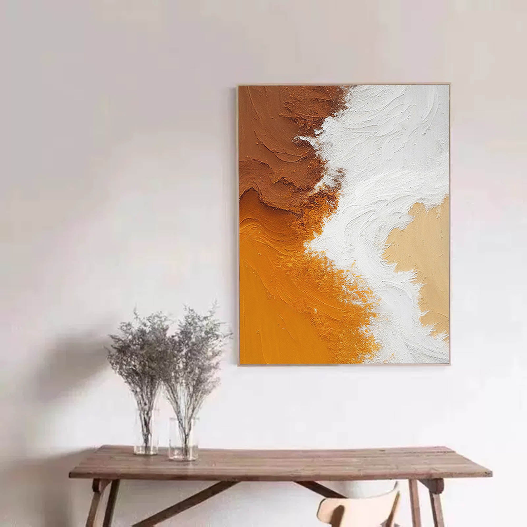 Modern Texture Oil Painting On Canvas Original Abstract Wall Art Large Texture Oil Painting Home Decor