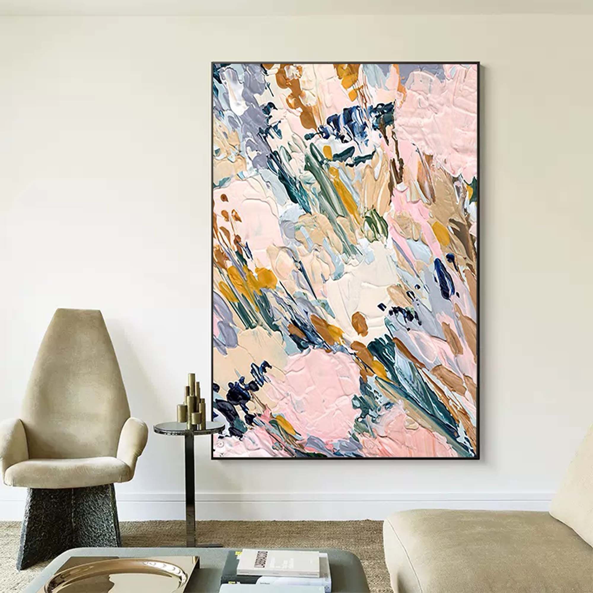 Modern Texture Oil Painting Canvas Large Abstract Painting Original Wall Art Home Decor