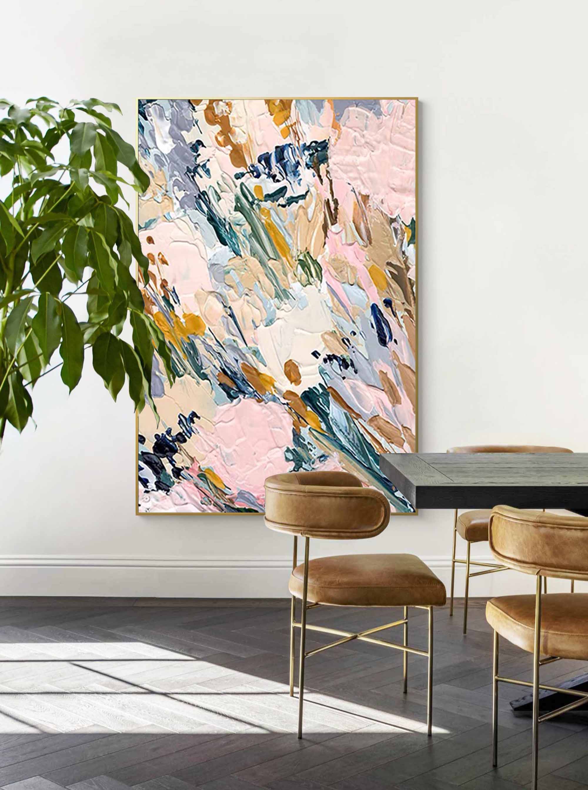 Modern Texture Oil Painting Canvas Large Abstract Painting Original Wall Art Home Decor