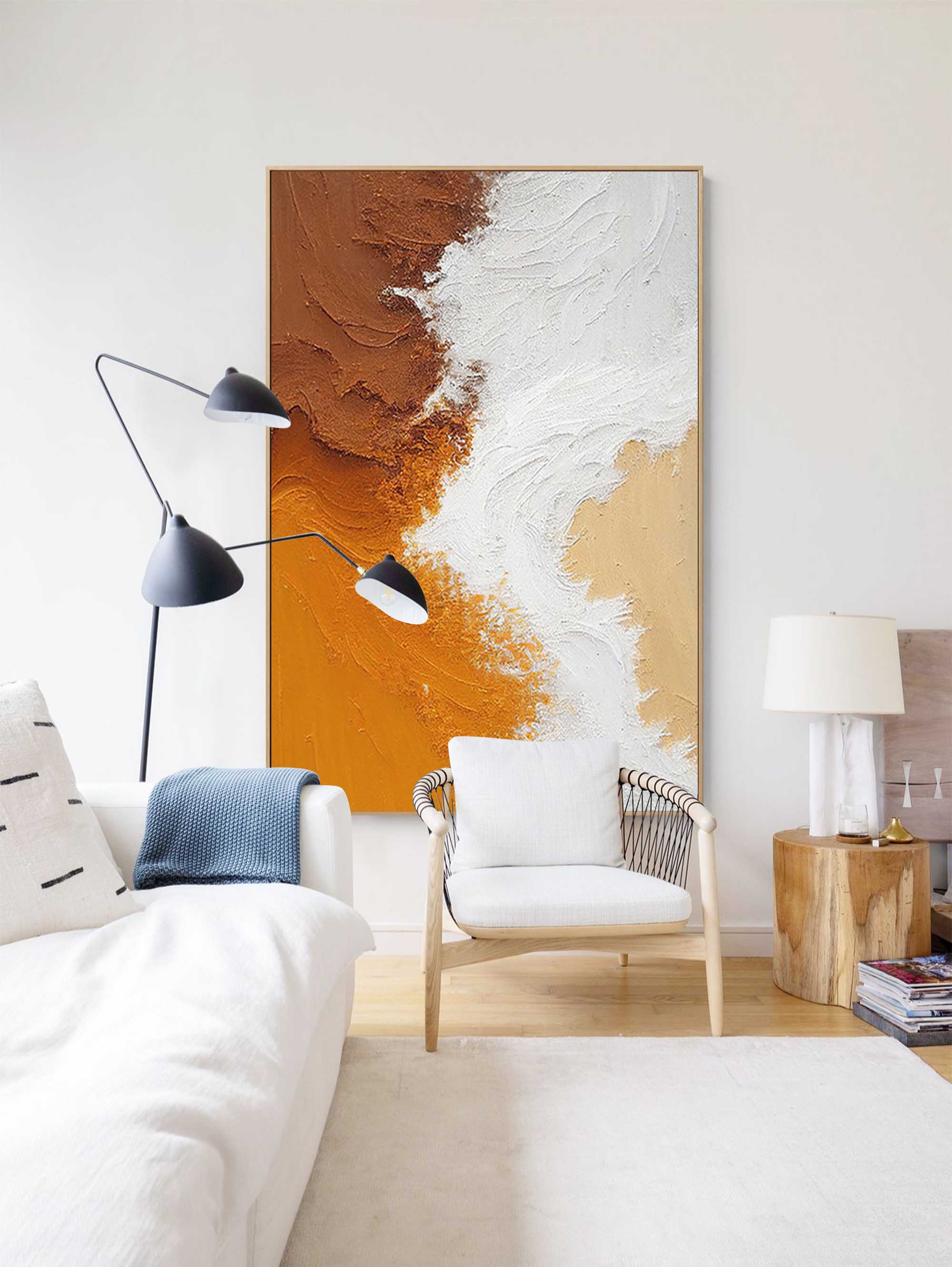 Modern Texture Oil Painting On Canvas Original Abstract Wall Art Large Texture Oil Painting Home Decor
