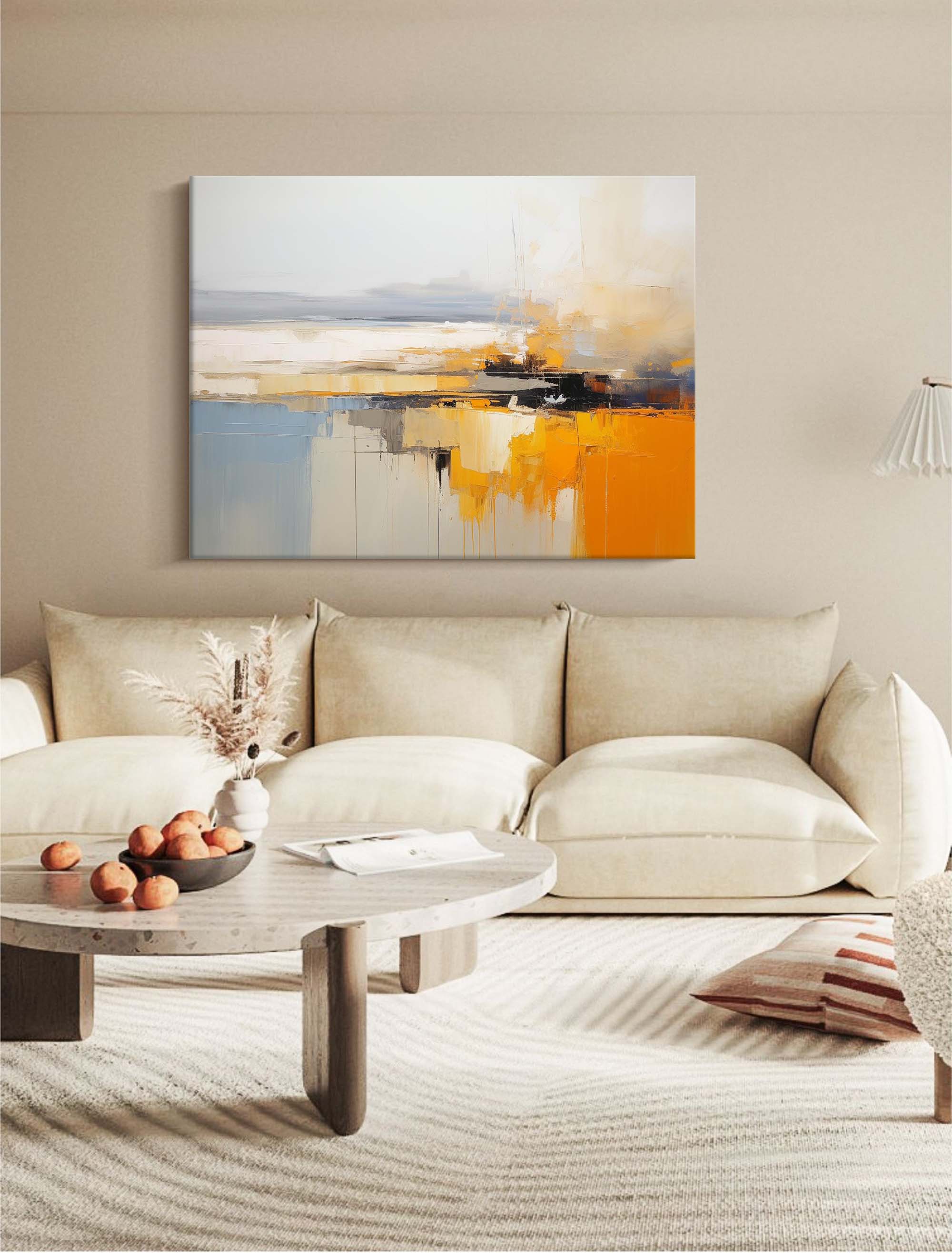 Abstract Oil Painting On Canvas landscape Original Painting Living Room Wall Art Decor