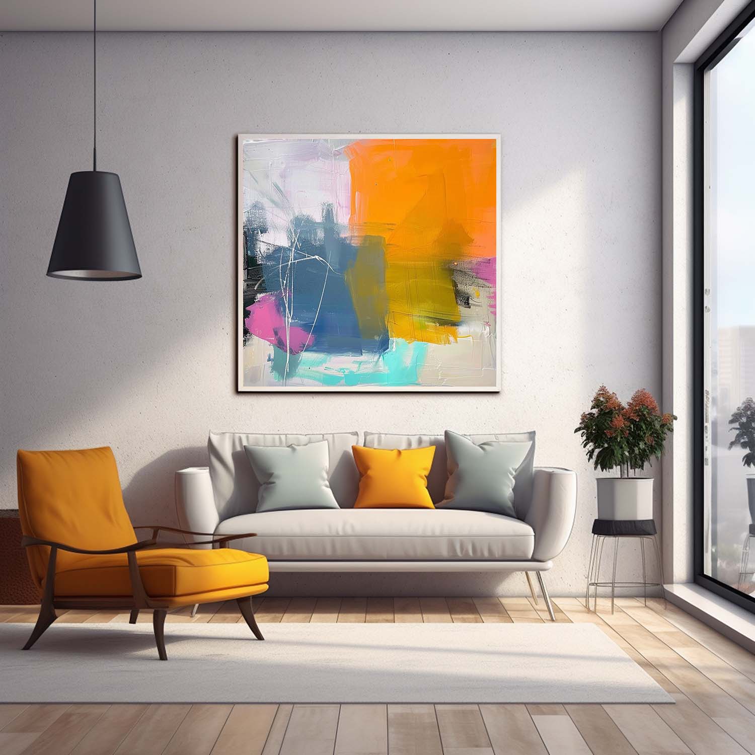 Graffiti Texture Painting Abstract Oil Painting Modern Abstract Acrylic painting Original Artwork Home Decor