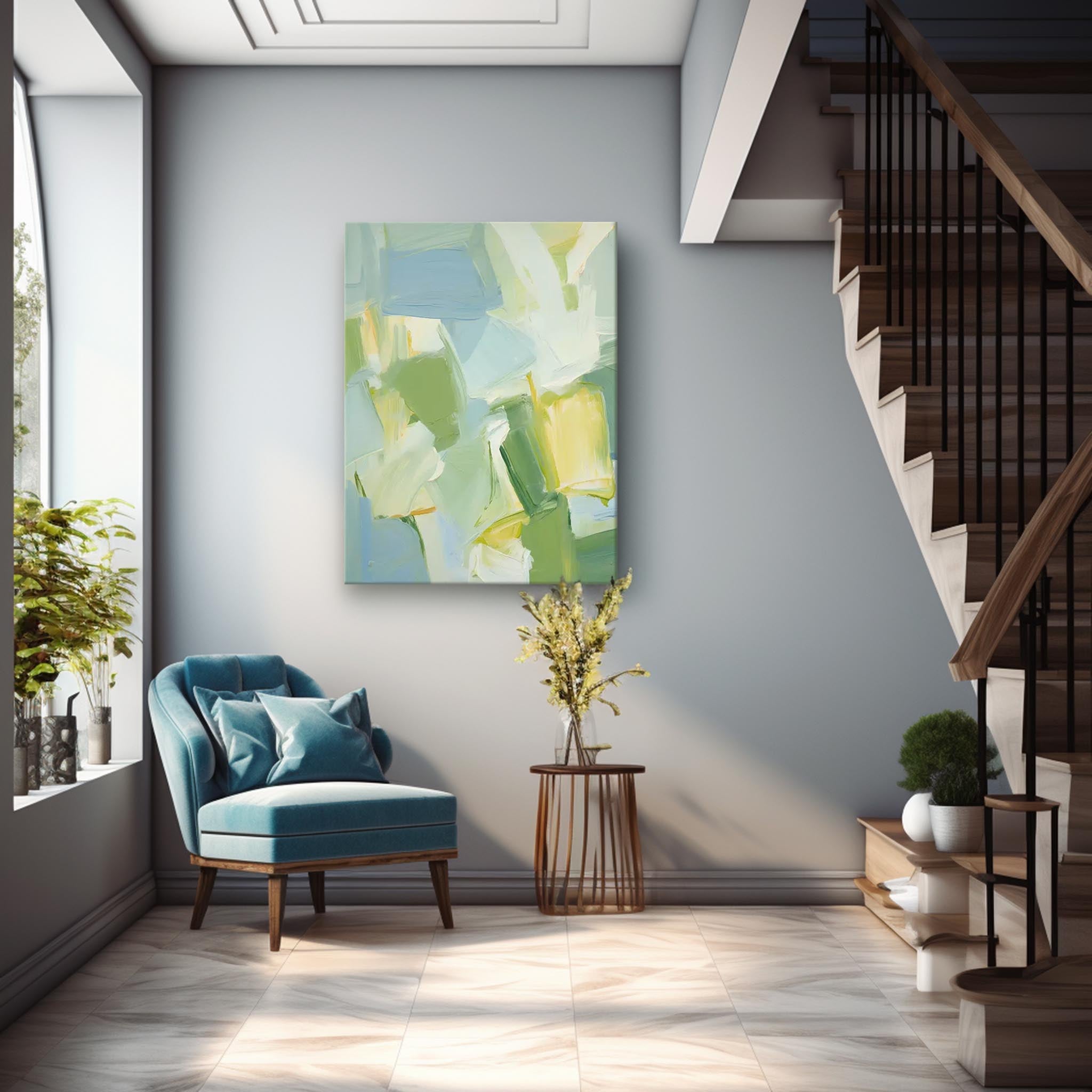 Modern Texture Wall Art Bright Abstract Oil Painting On Canvas Large Original Painting Home Decor