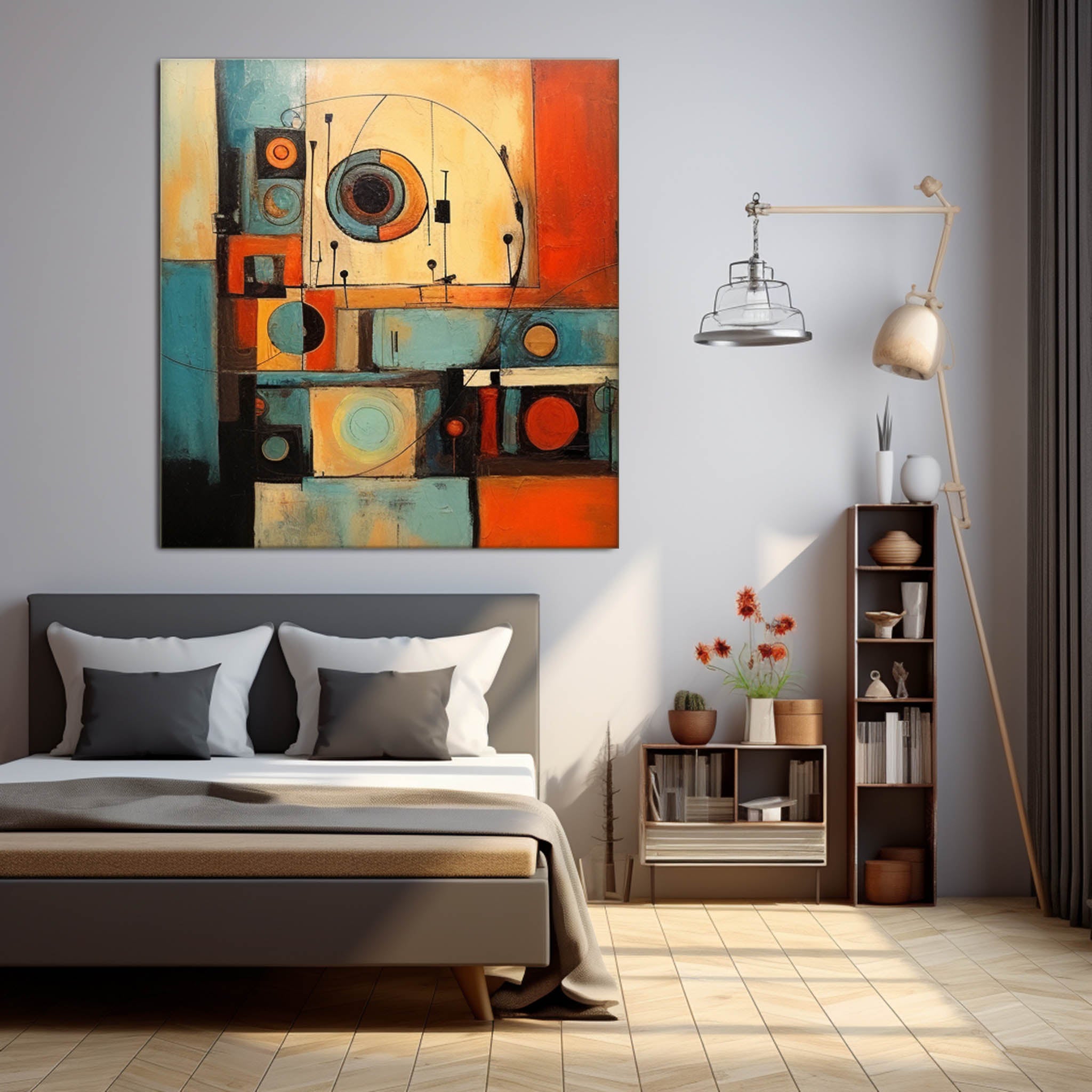 Color Original Large Abstract Acrylic Painting On Canvas Abstract Graffiti Oil Painting Modern Wall Art Home Decor