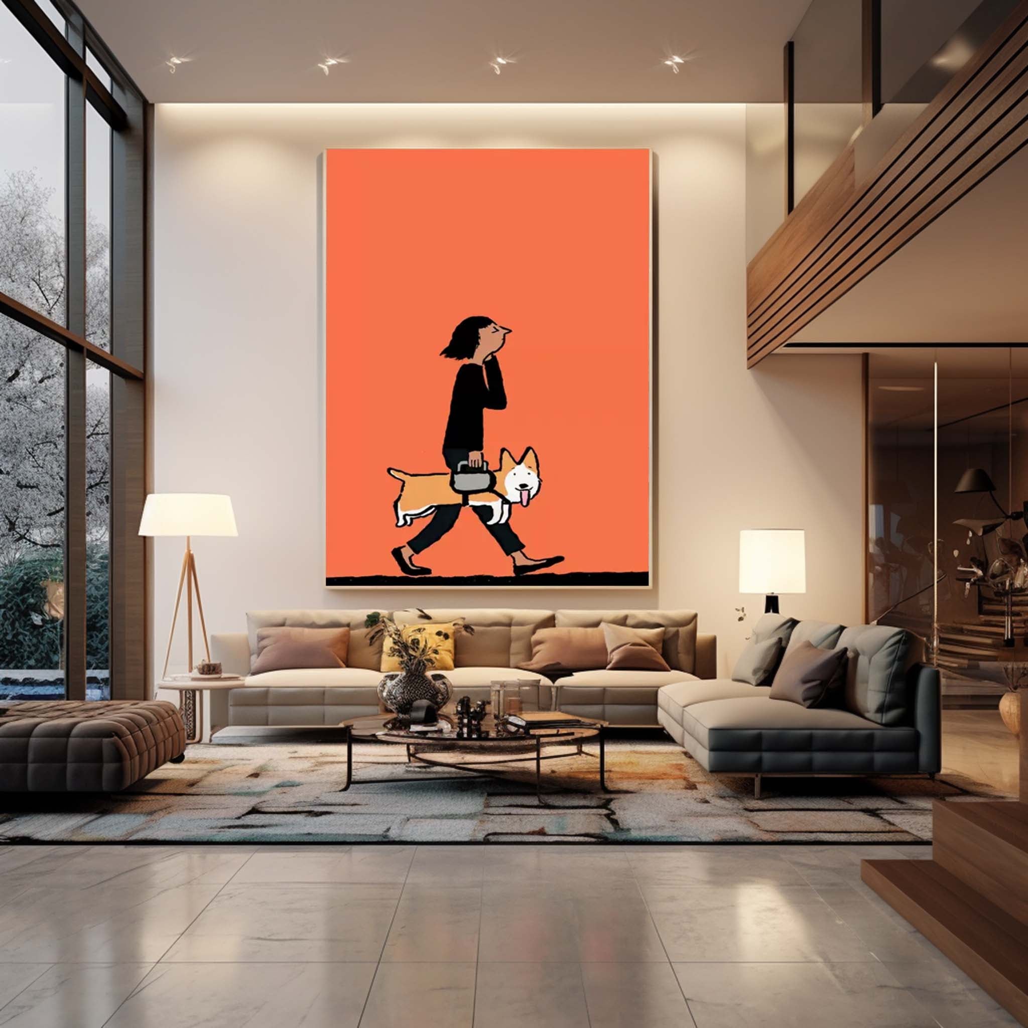 Modern Figure Wall Art Large Original Realistic Abstract Oil Painting On Canvas For Living Room