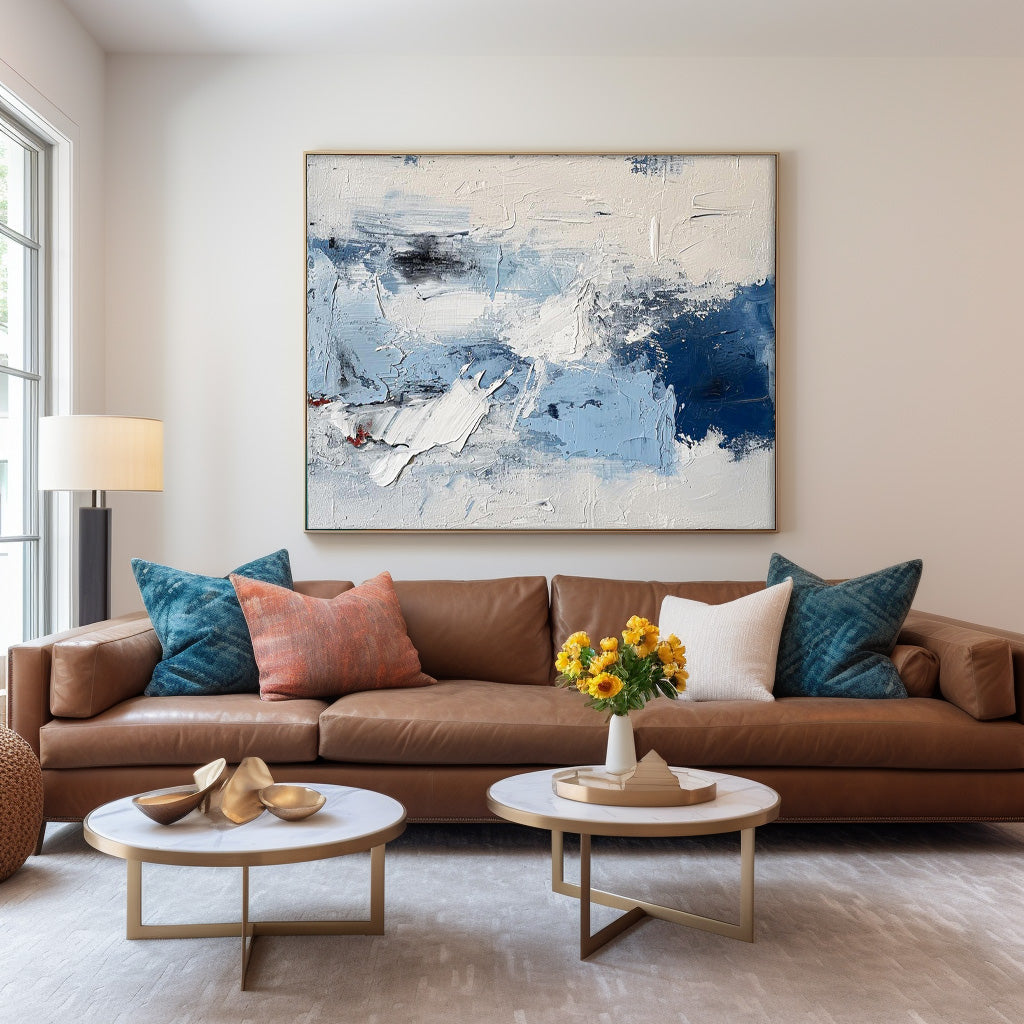 Cool Abstract Large Oil Painting Buy Abstract Paintings Online Original Wall Art For Living Room