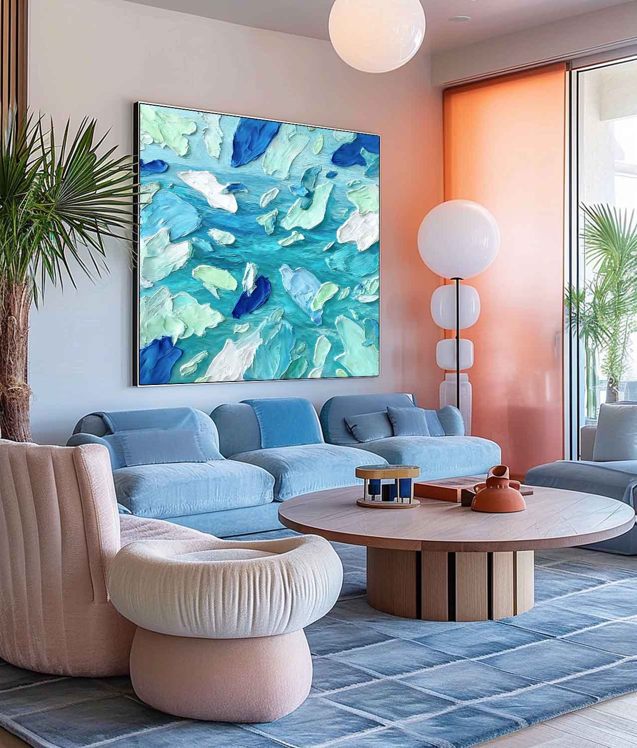 Abstract Canvas Art #AB771