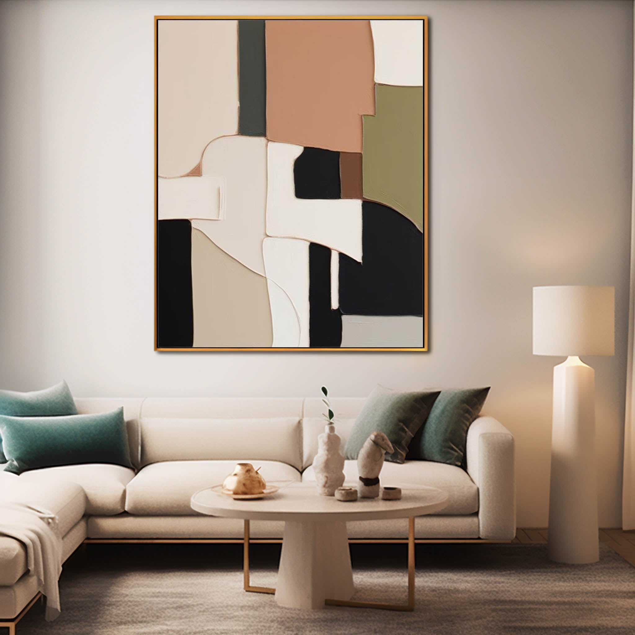 Colorful Modern Texture Wall Art Large Original Painting Abstract Oil Painting On Canvas Home Decor