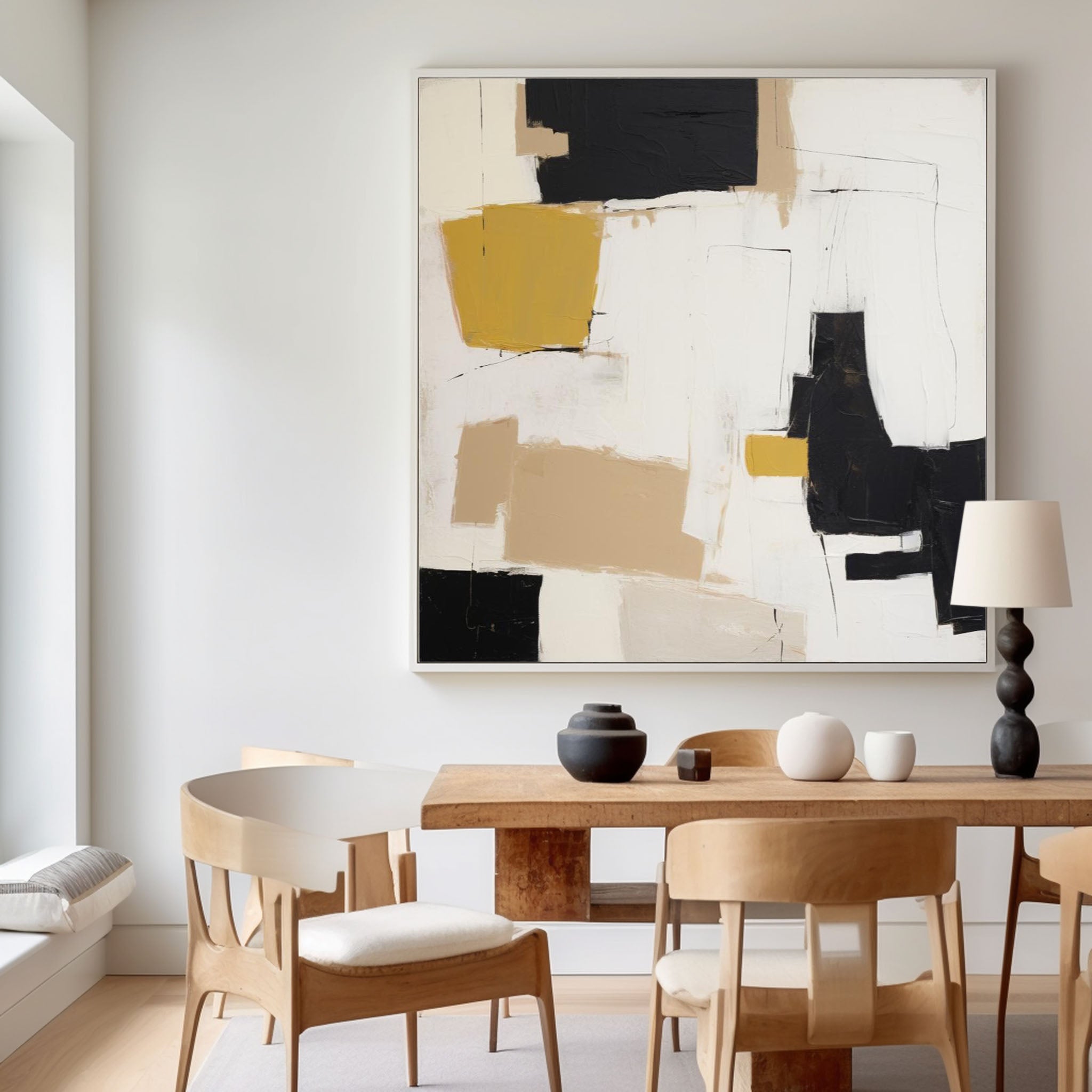 Abstract Oil Painting Farme Large Acrylic Painting On Canvas Original Modern Wall Art For Living Room