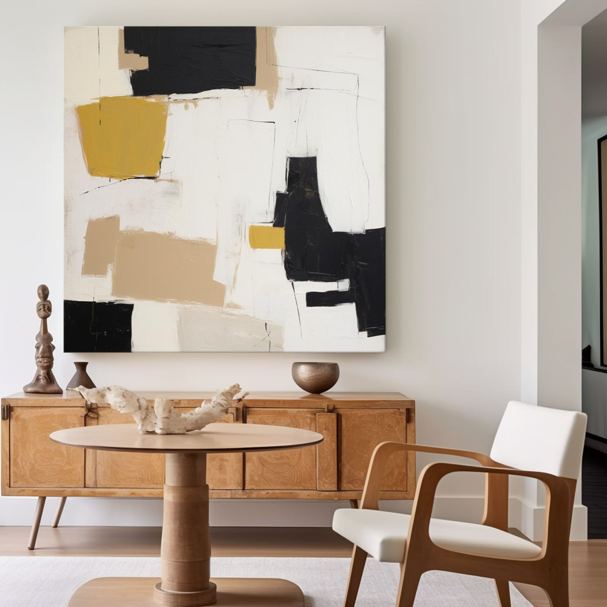 Abstract Oil Painting Farme Large Acrylic Painting On Canvas Original Modern Wall Art For Living Room