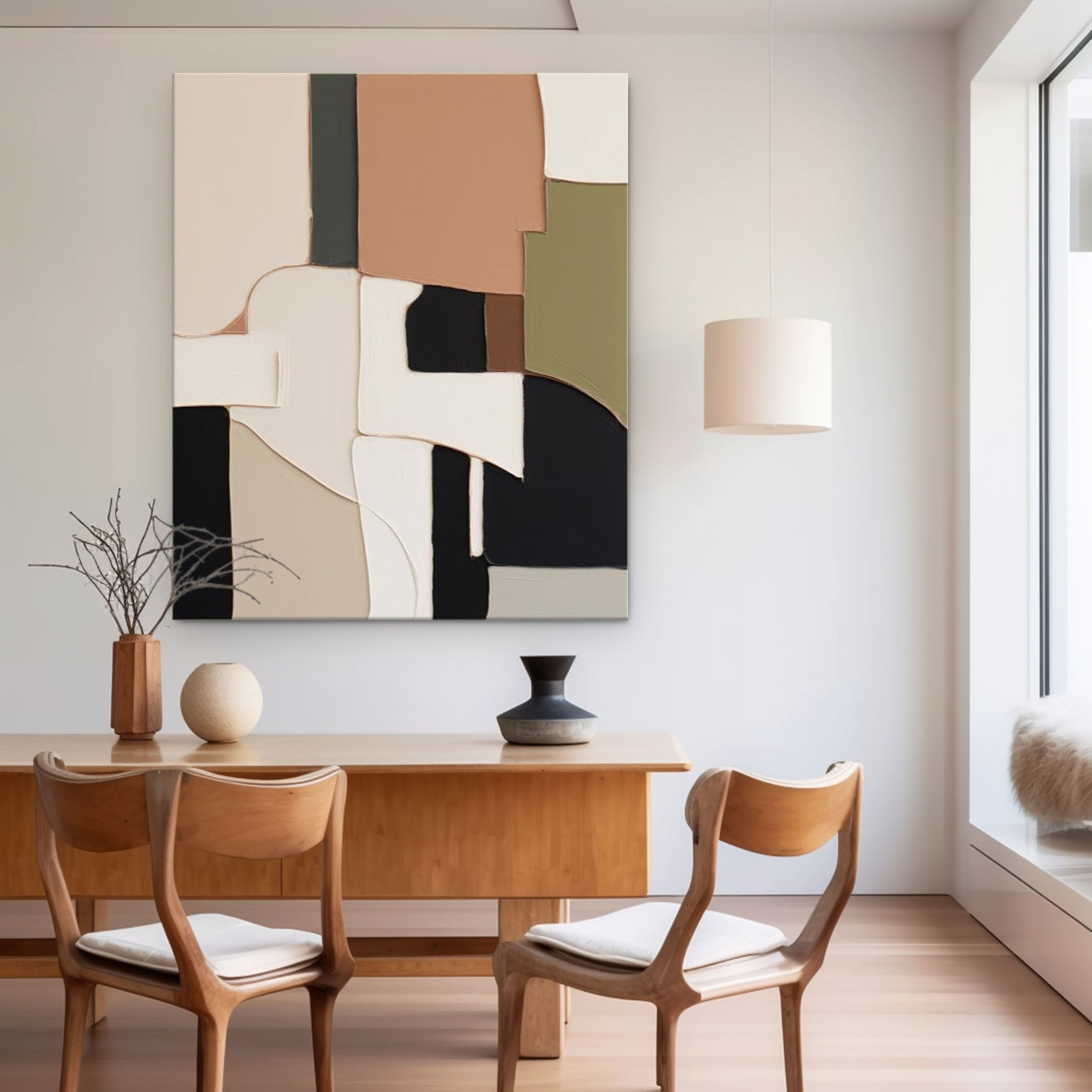 Colorful Modern Texture Wall Art Large Original Painting Abstract Oil Painting On Canvas Home Decor