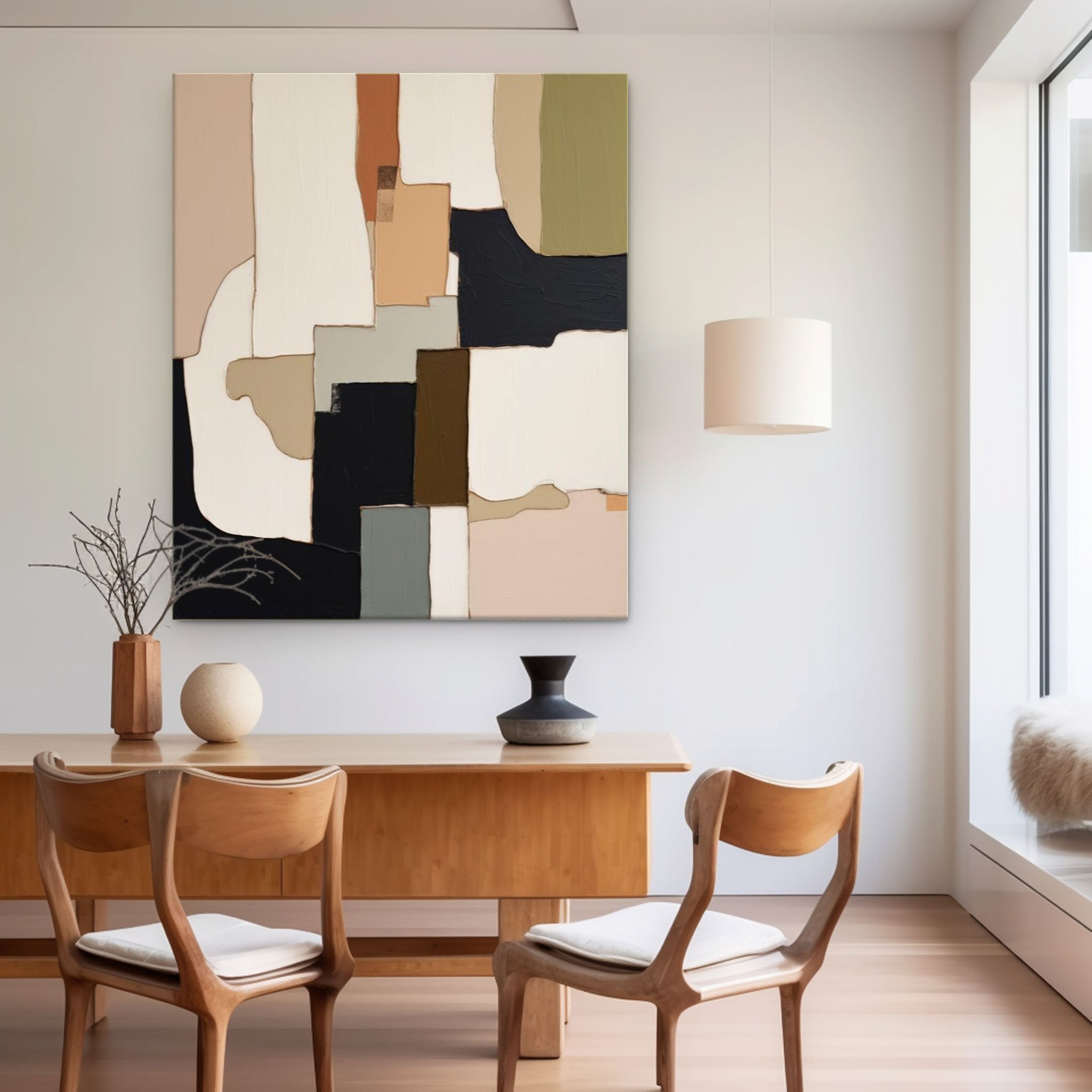 Large Original Abstract Oil Painting On Canvas Colorful Modern Texture Wall Art Home Decor