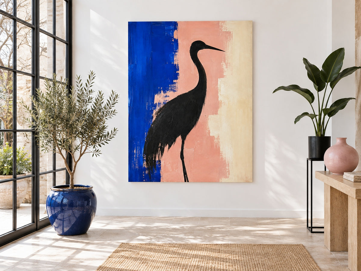 Minimalist Animal Wall Art For Modern Living Room And Entryway Decor