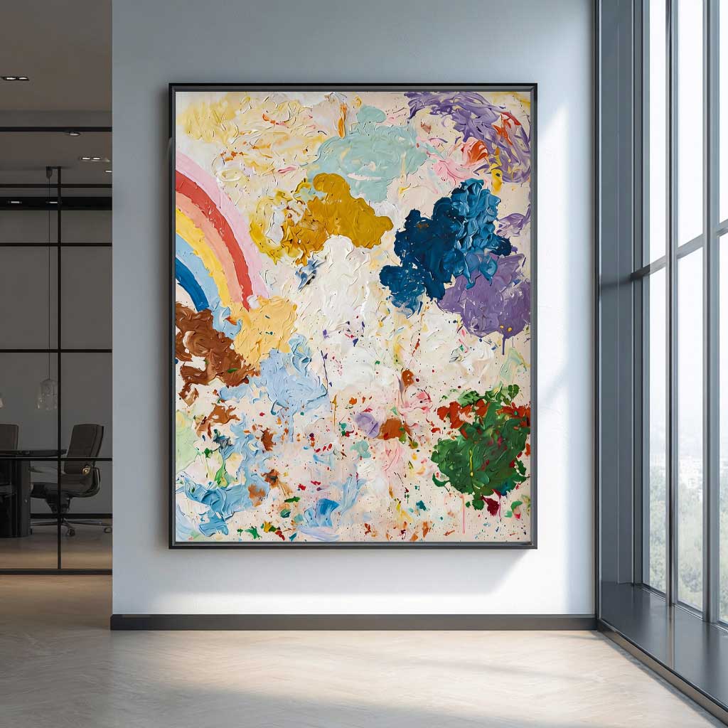 Abstract Canvas Art #AB802