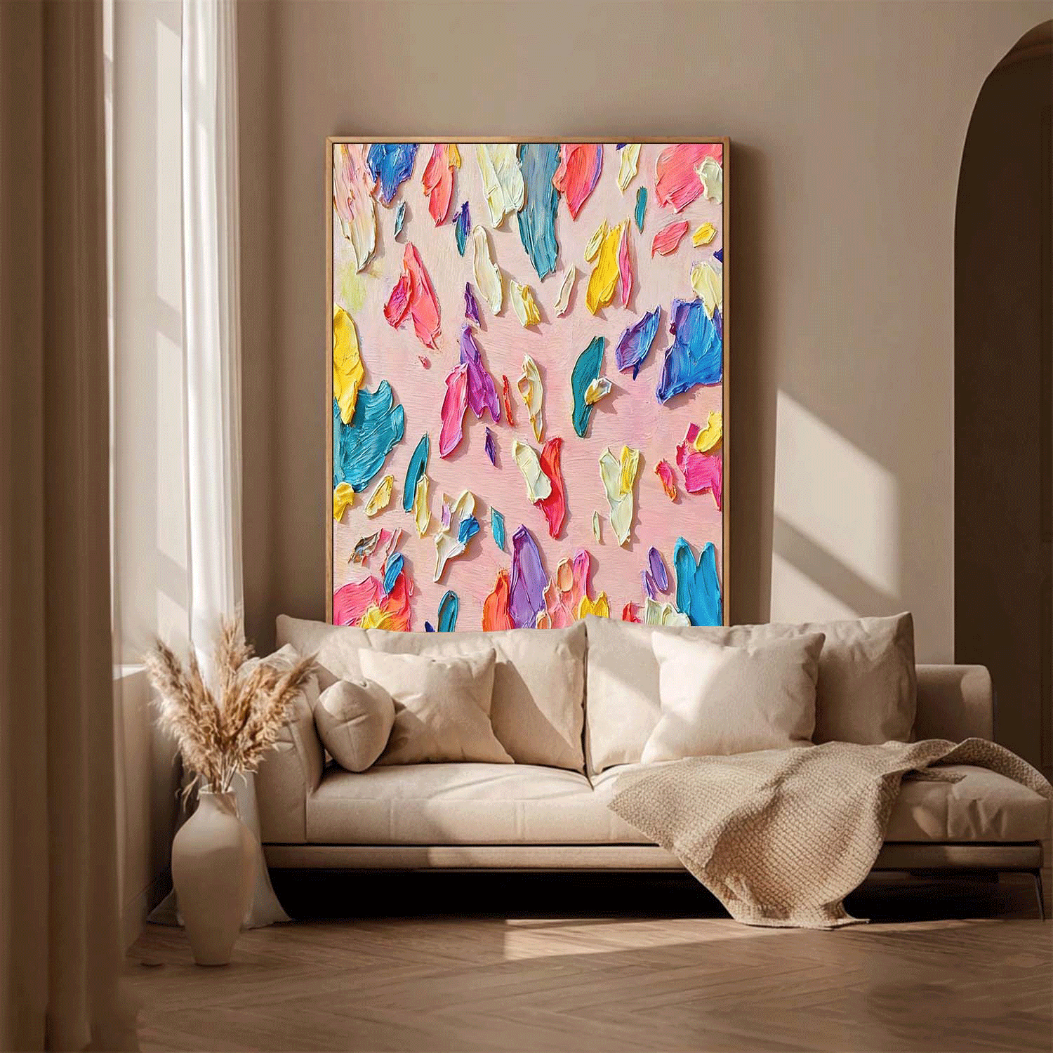 Abstract Canvas Art #AB776