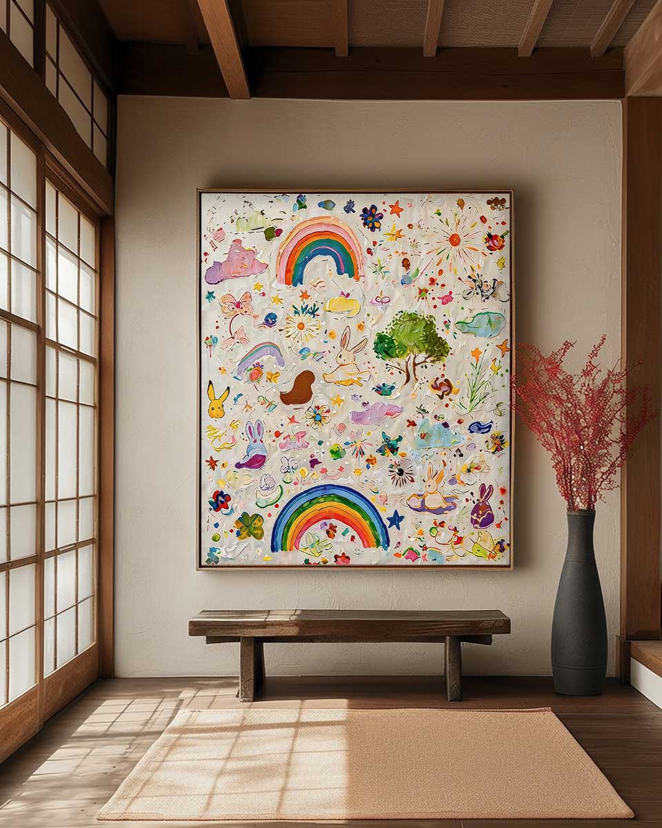 Abstract Canvas Art #AB798