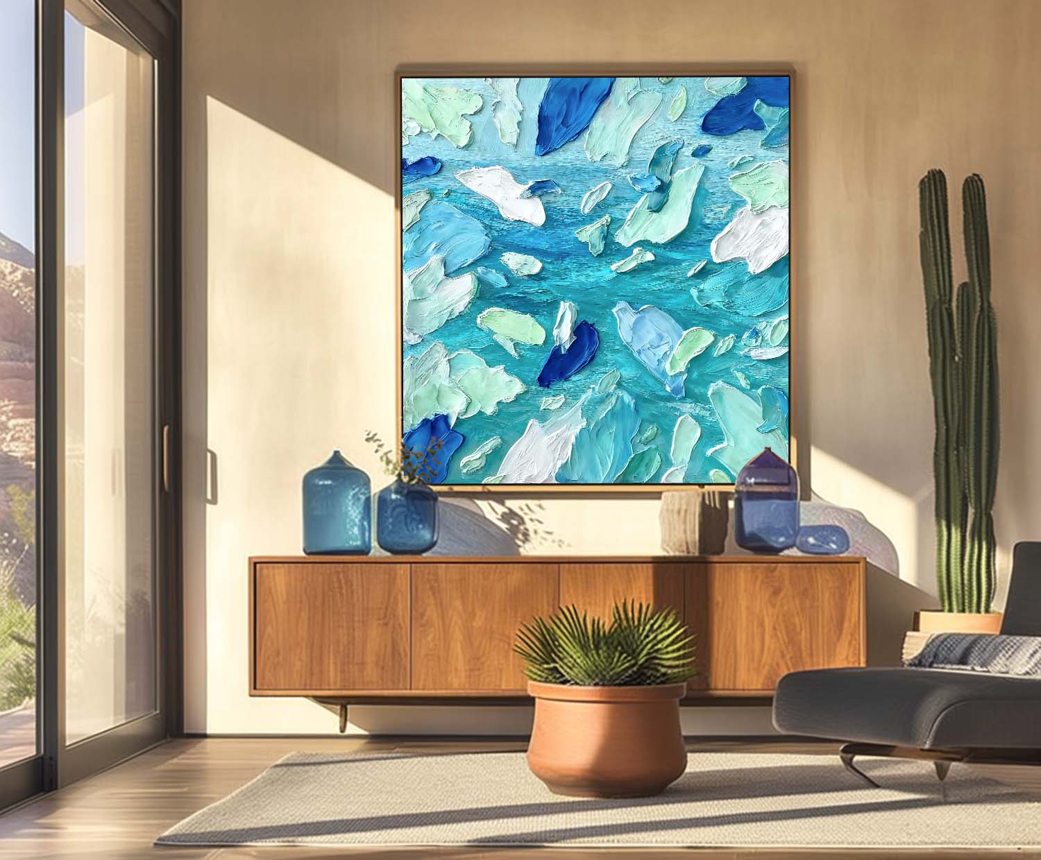 Abstract Canvas Art #AB771