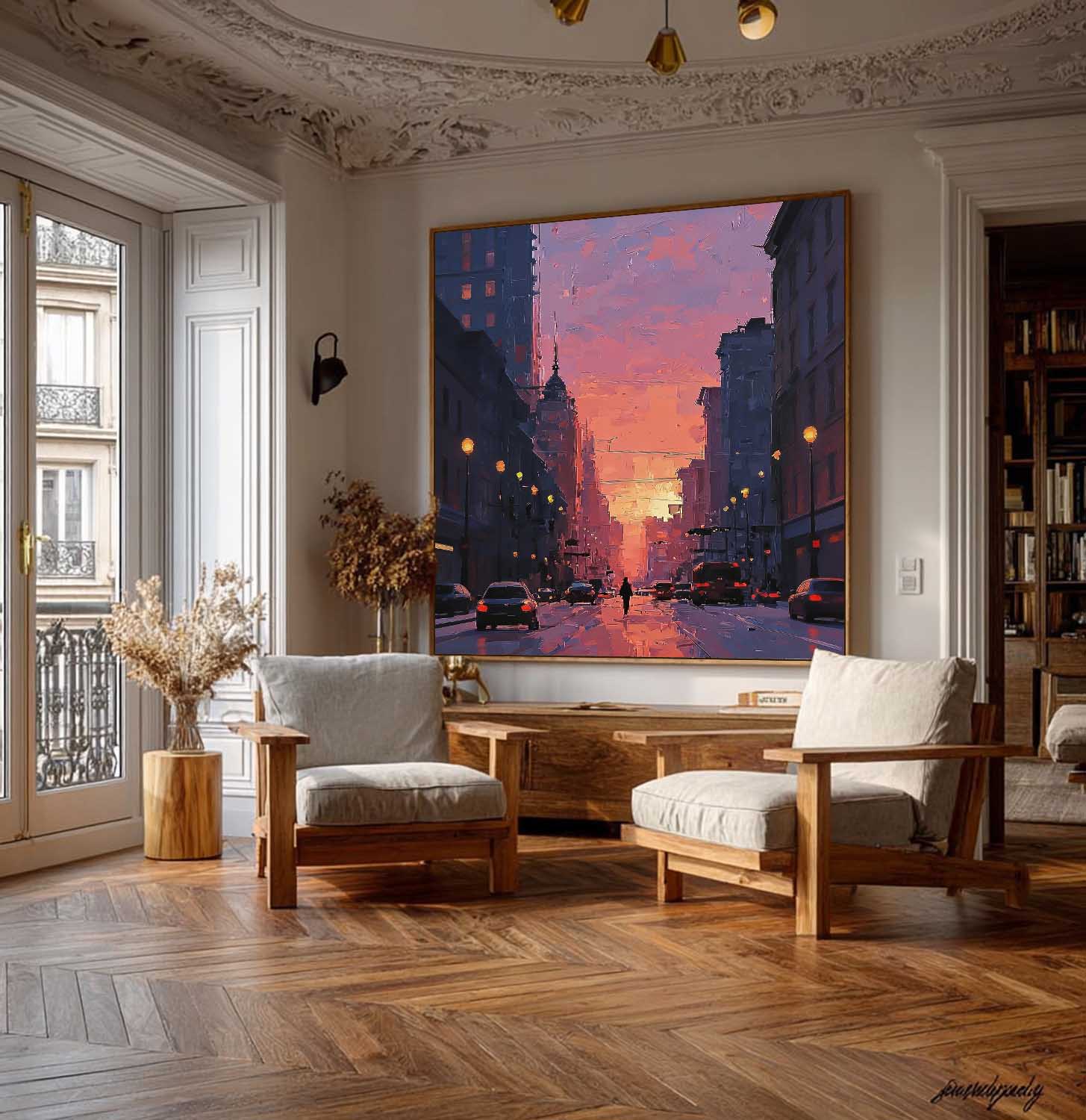 Architecture Canvas Art #AR044