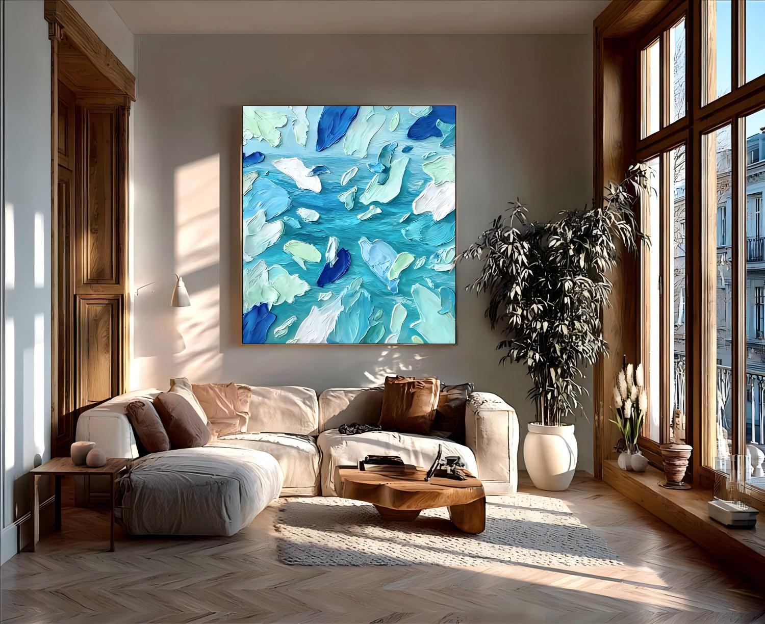 Abstract Canvas Art #AB771