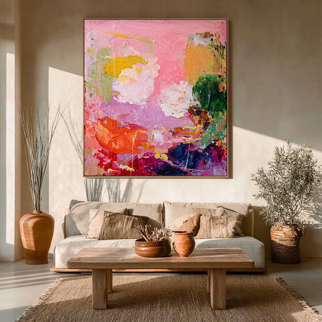 Abstract Canvas Art #AB804