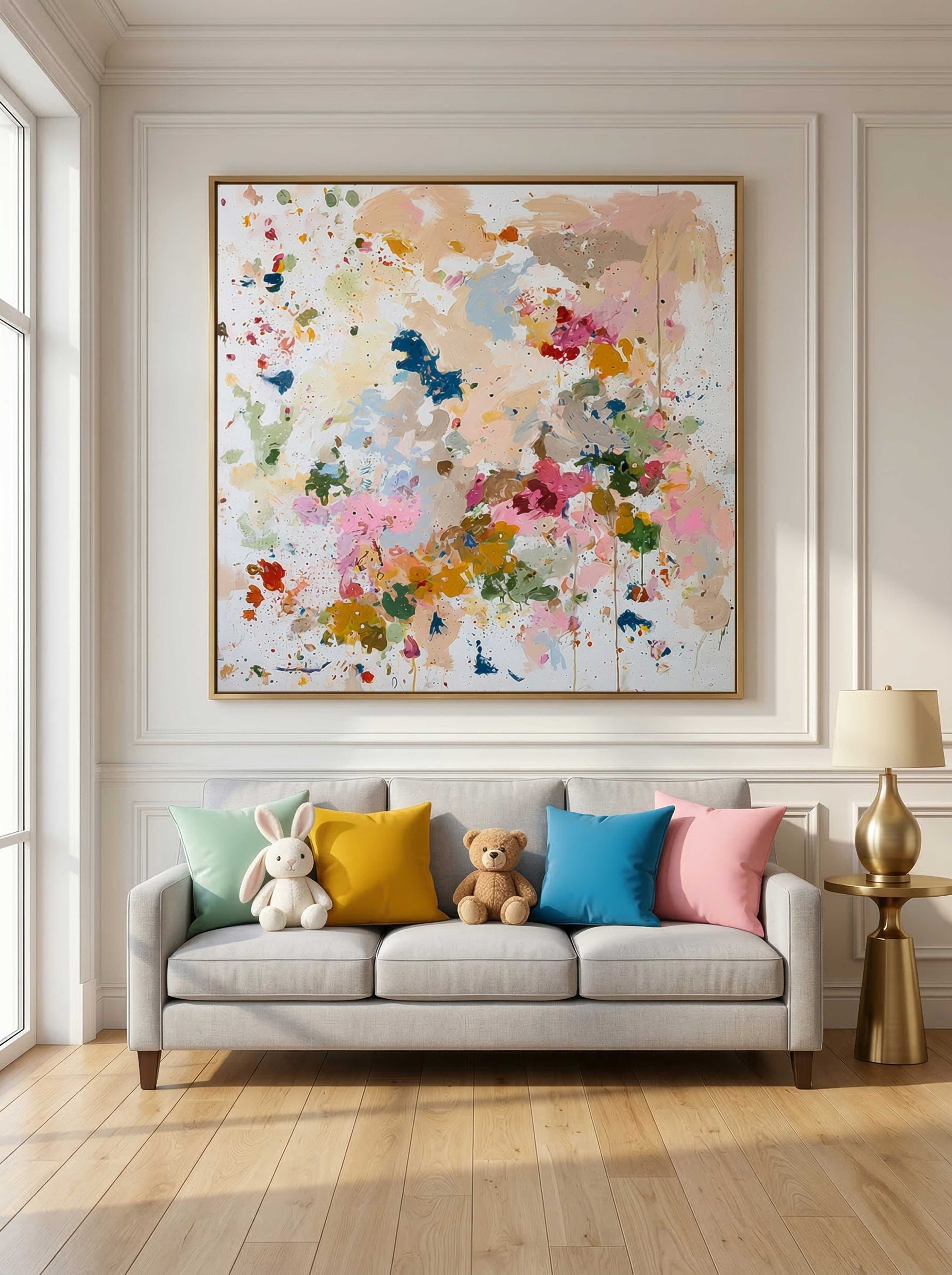 Abstract Canvas Art #AB794