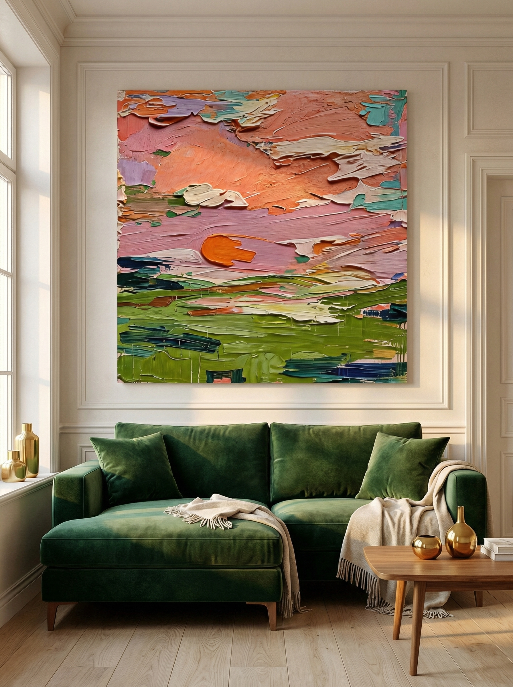 Abstract Canvas Art #AB815