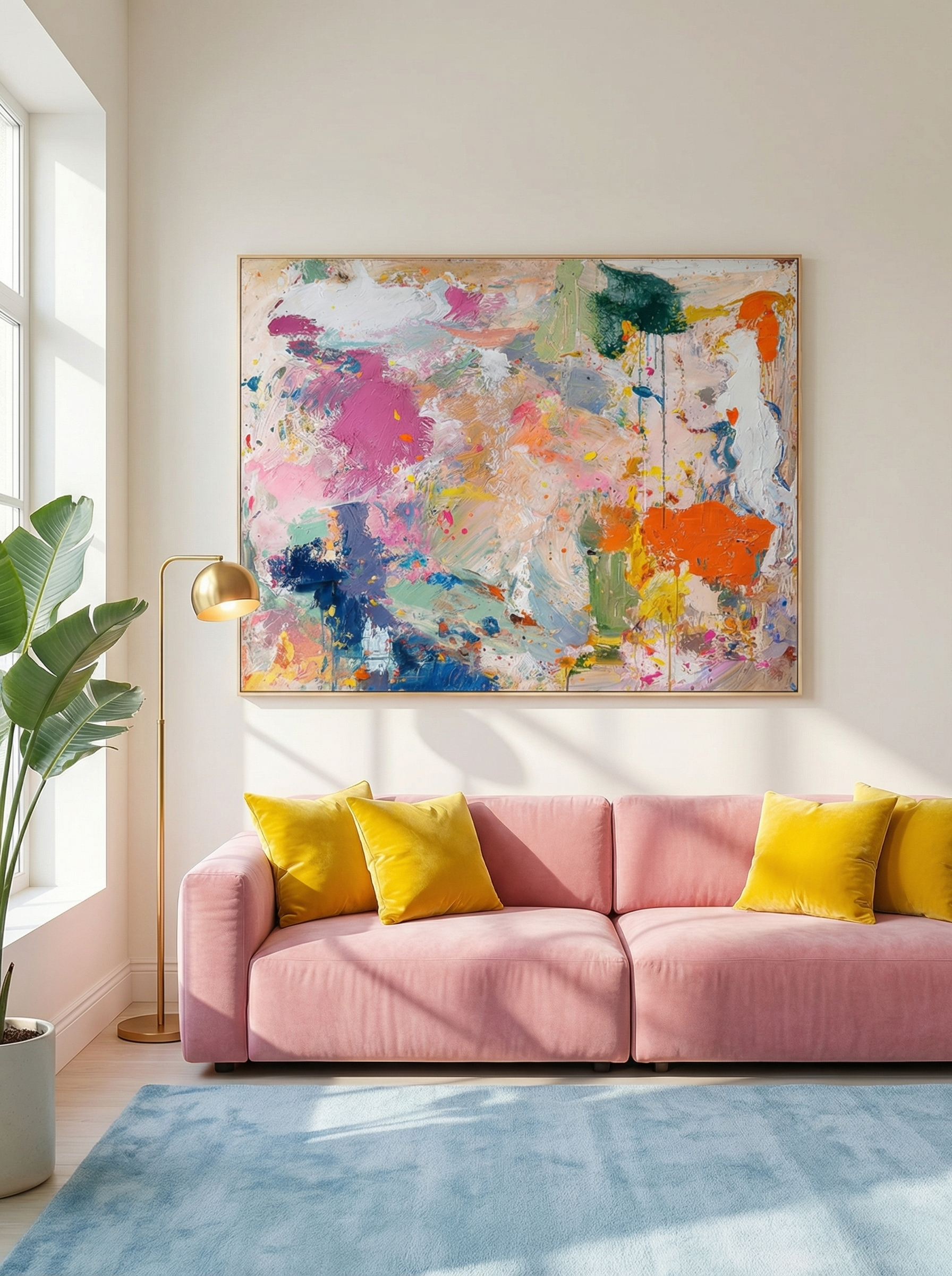 Abstract Canvas Art #AB811
