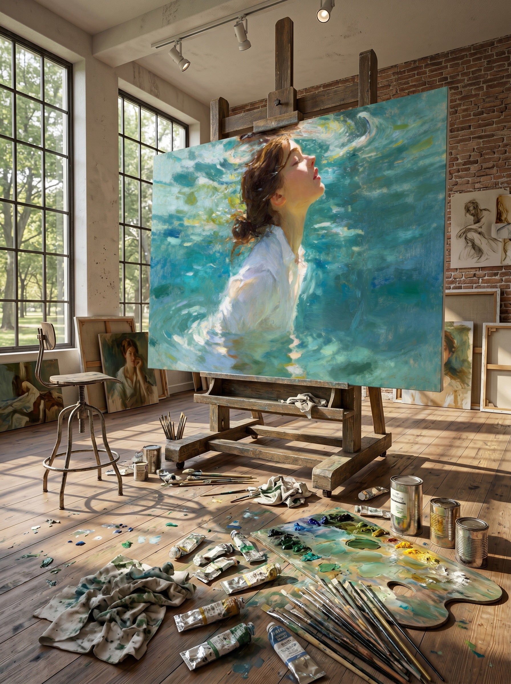 People Canvas Art #PE759