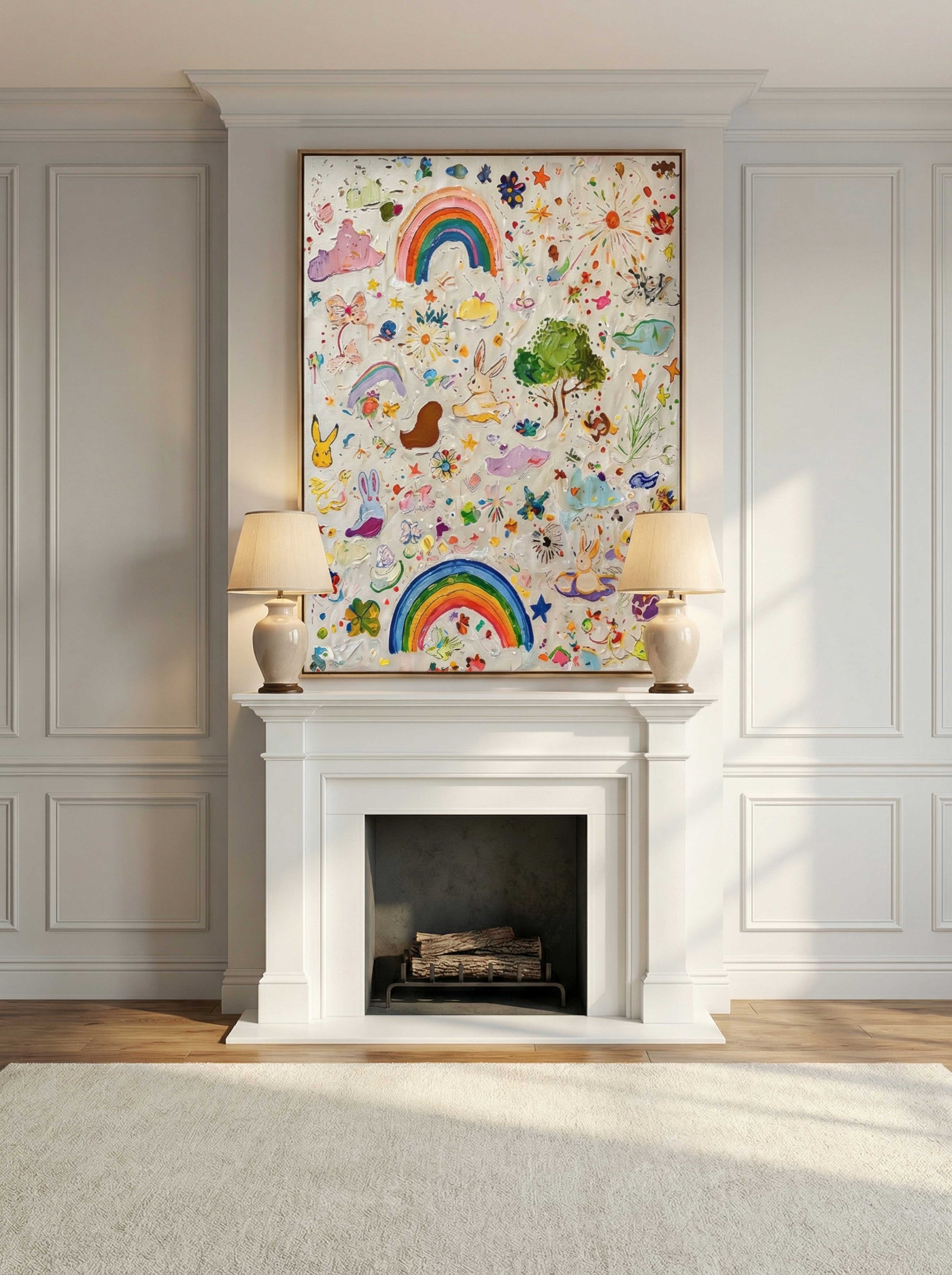 Abstract Canvas Art #AB798