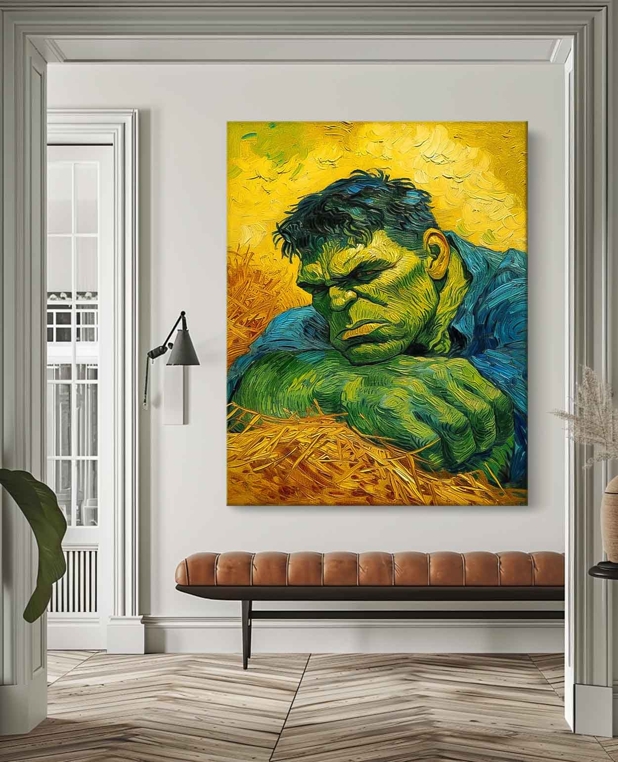 Modern Abstract The Hulk Painting Contemporary Gallery Famous Wall Art Marvel Comics painting Home Decor