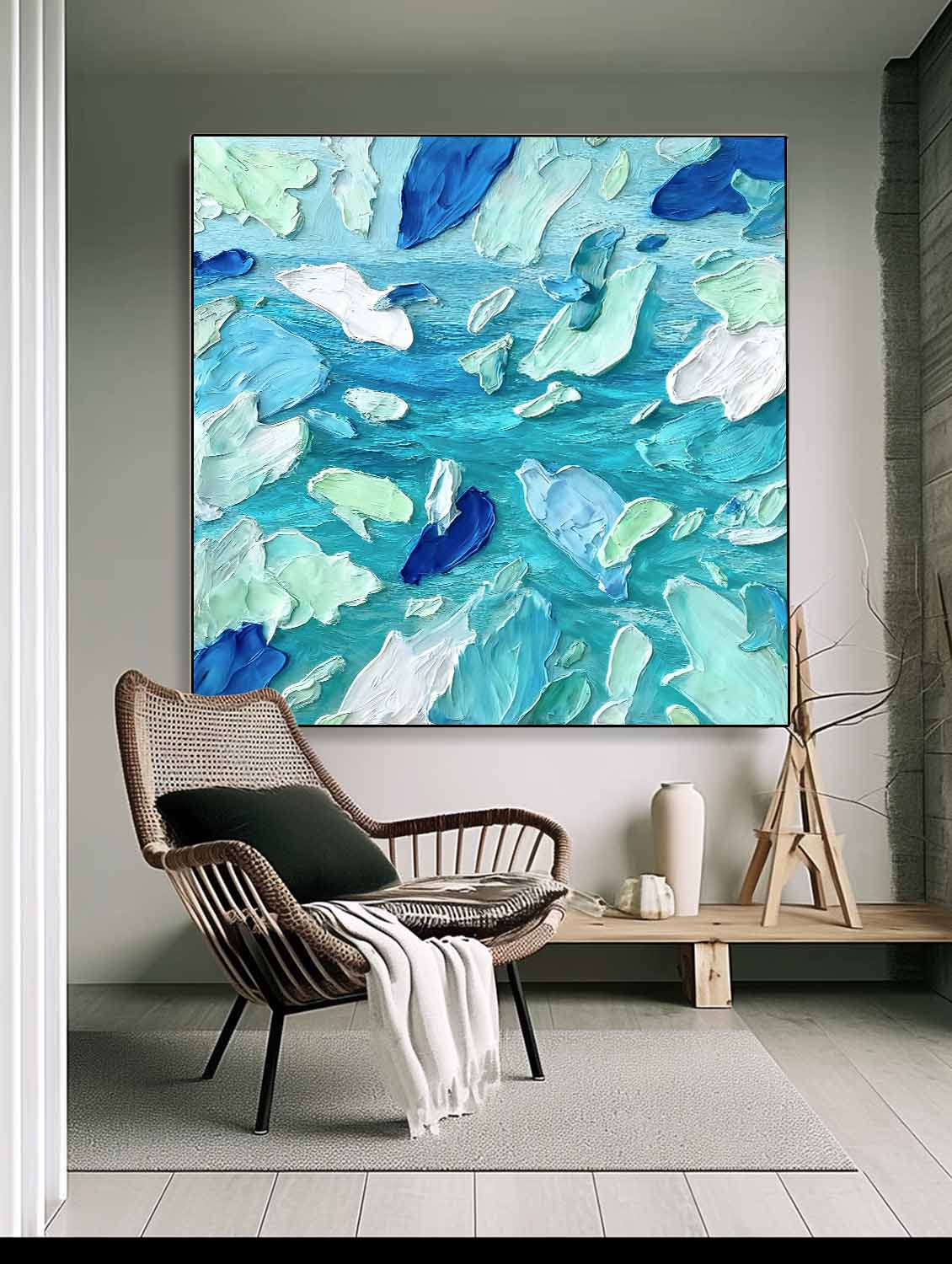 Abstract Canvas Art #AB771