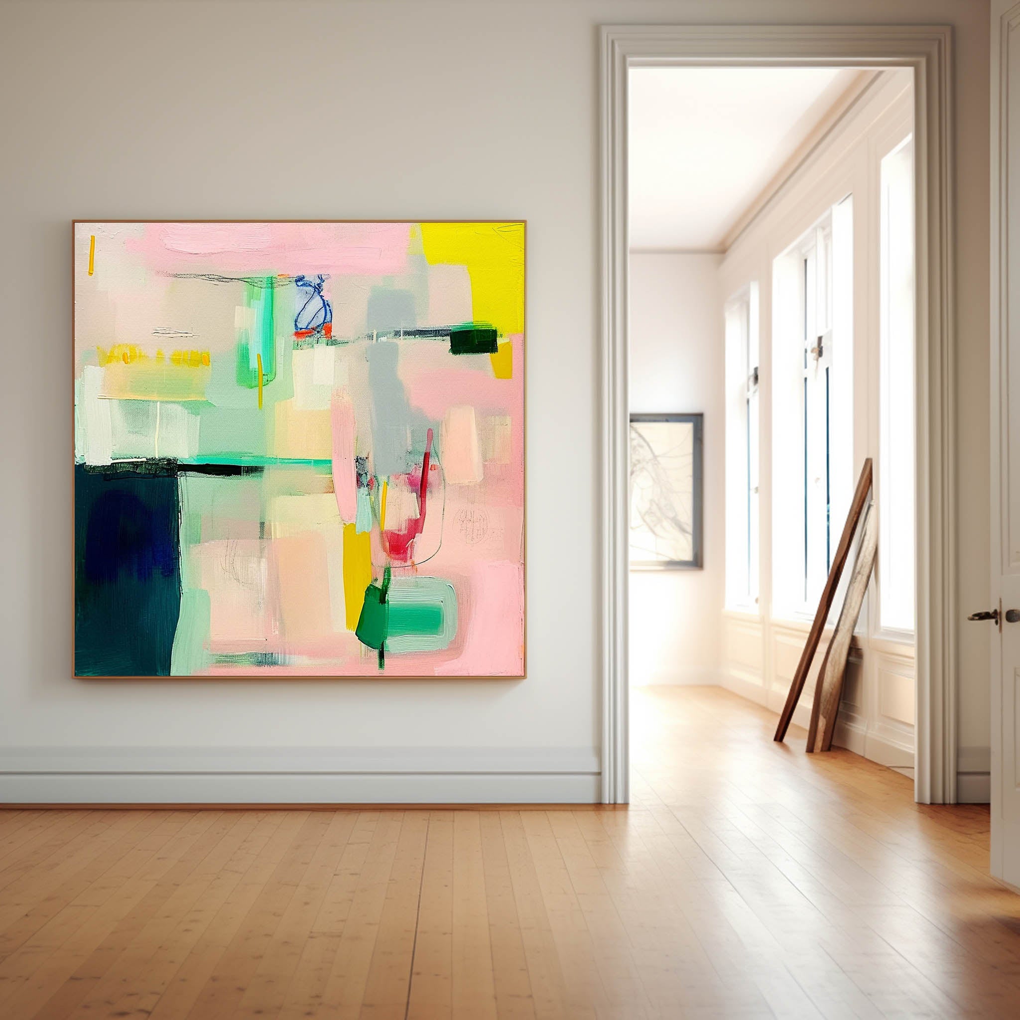 Warm Color Abstract Painting Canvas Original Abstract Art For Sale Contemporary New Painting Home Decor