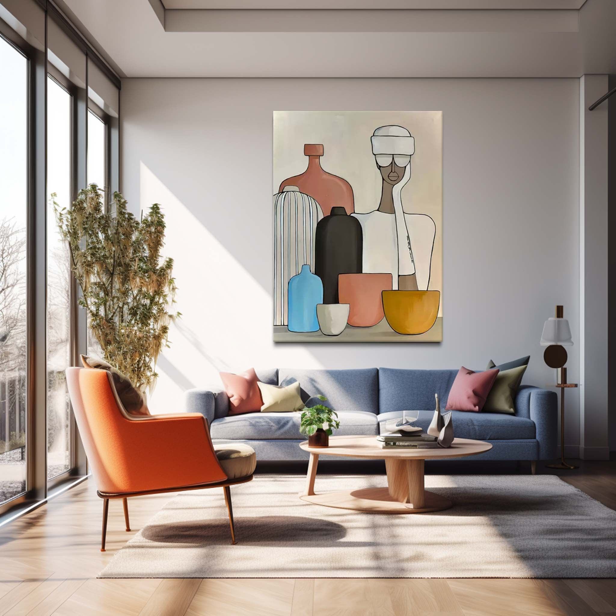 Original Abstract Oil Painting On Canvas Colorful Large Acrylic painting Modern Wall Art For Living Room