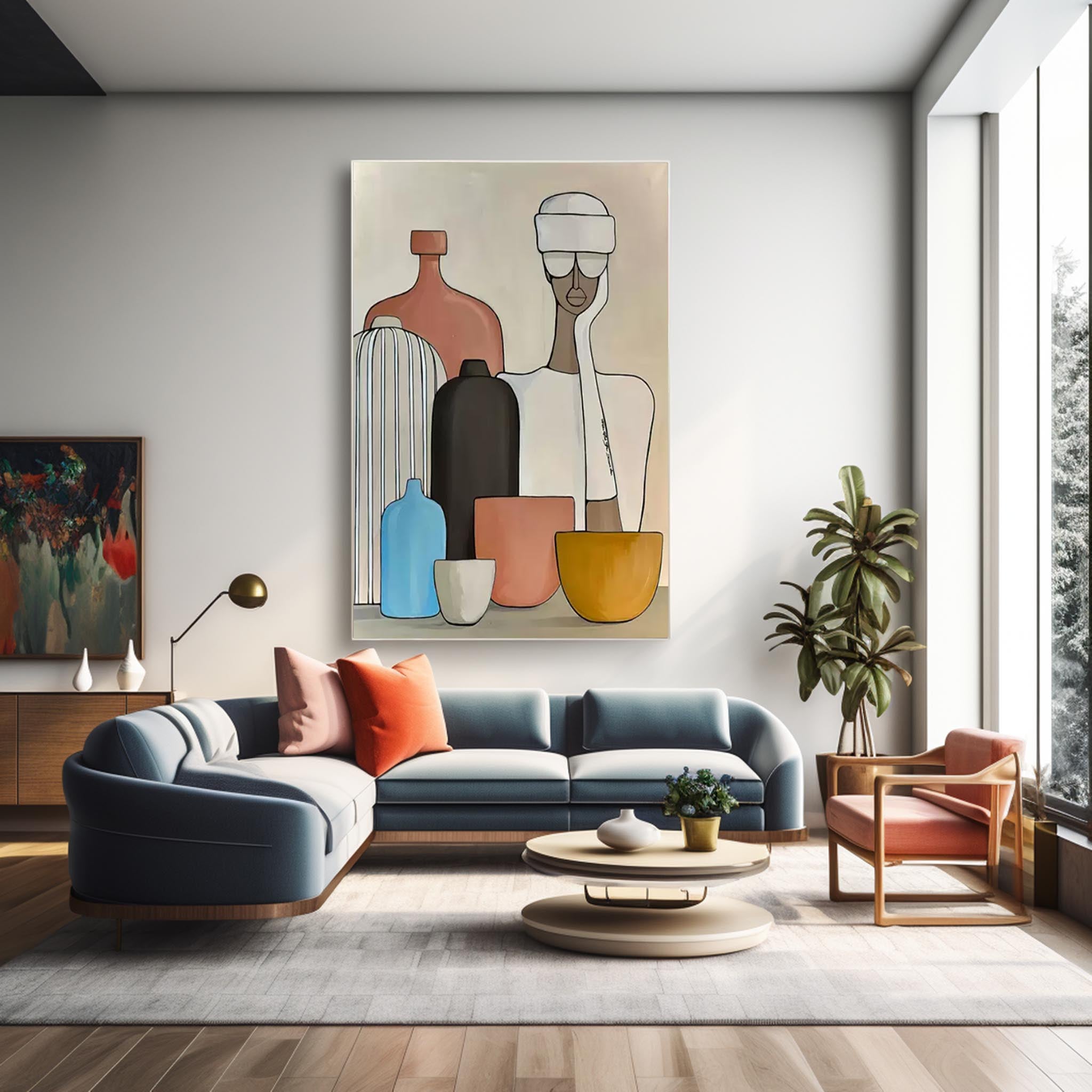 Original Abstract Oil Painting On Canvas Colorful Large Acrylic painting Modern Wall Art For Living Room