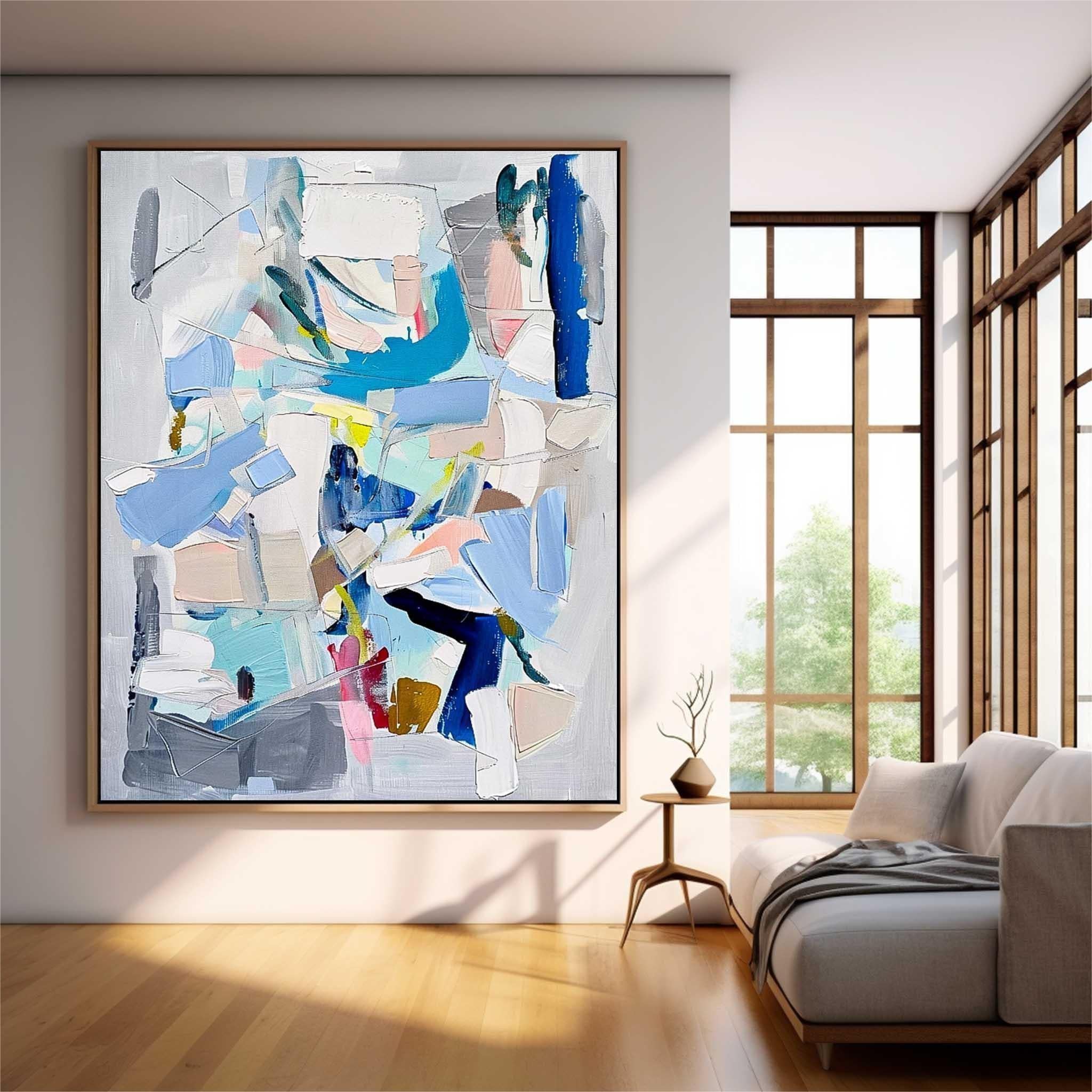 Big Amazing Abstract Art Thick Texture Large Art Modern Abstract Artwork Original Oil Painting On Canvas For Living Room
