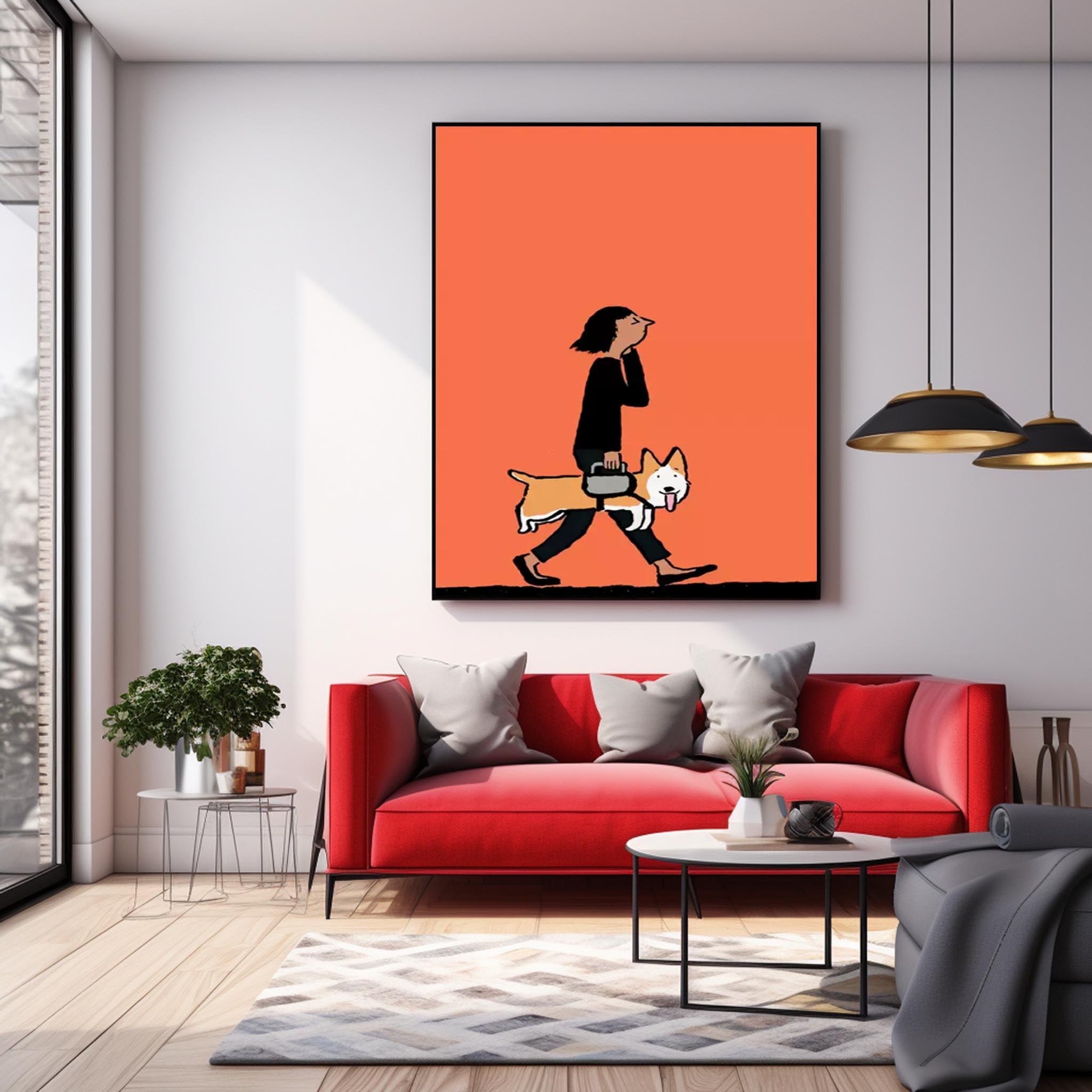 Modern Figure Wall Art Large Original Realistic Abstract Oil Painting On Canvas For Living Room