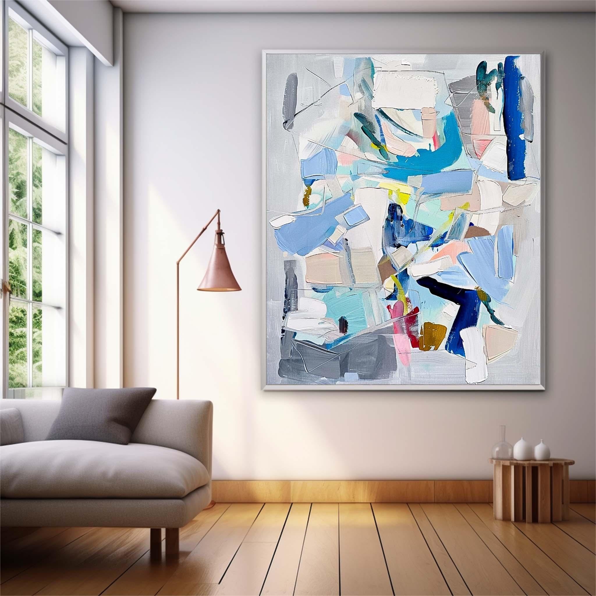 Big Amazing Abstract Art Thick Texture Large Art Modern Abstract Artwork Original Oil Painting On Canvas For Living Room