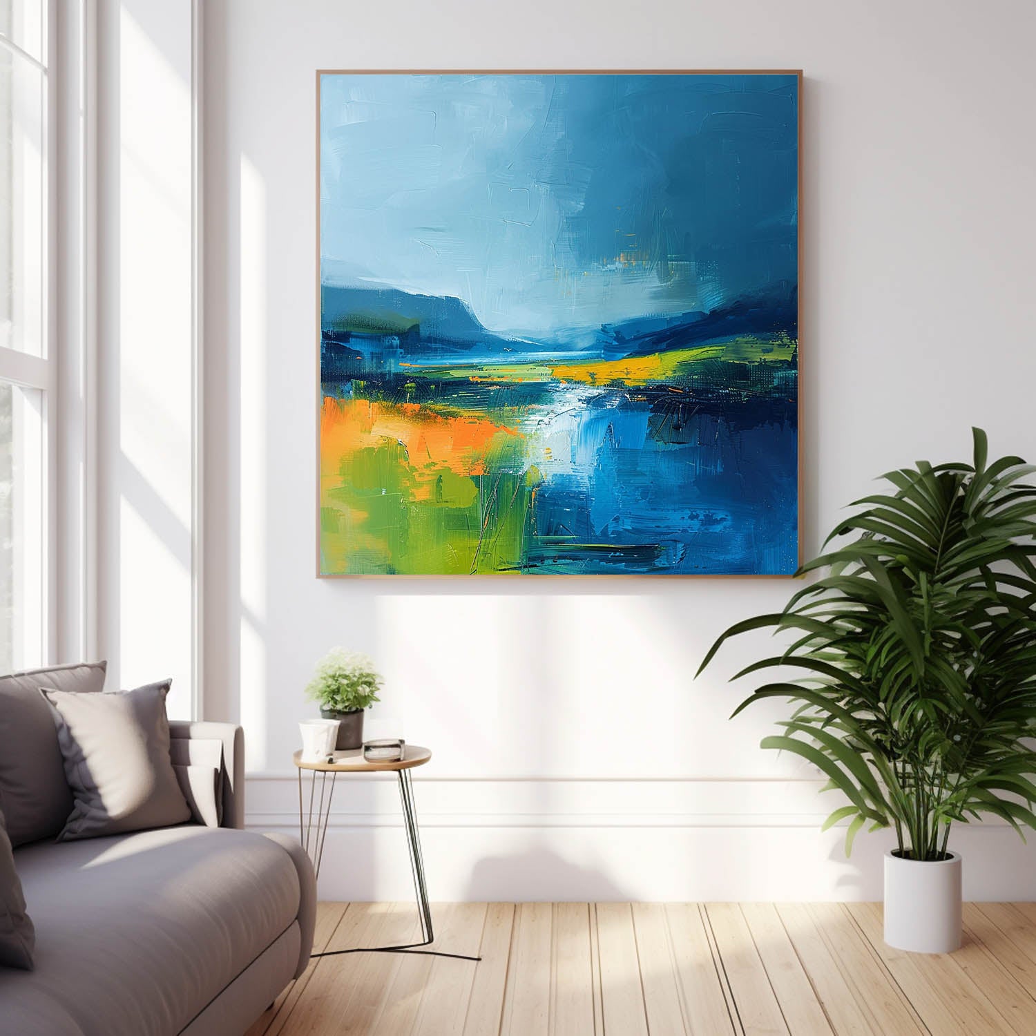 Abstract Canvas Art #AB615