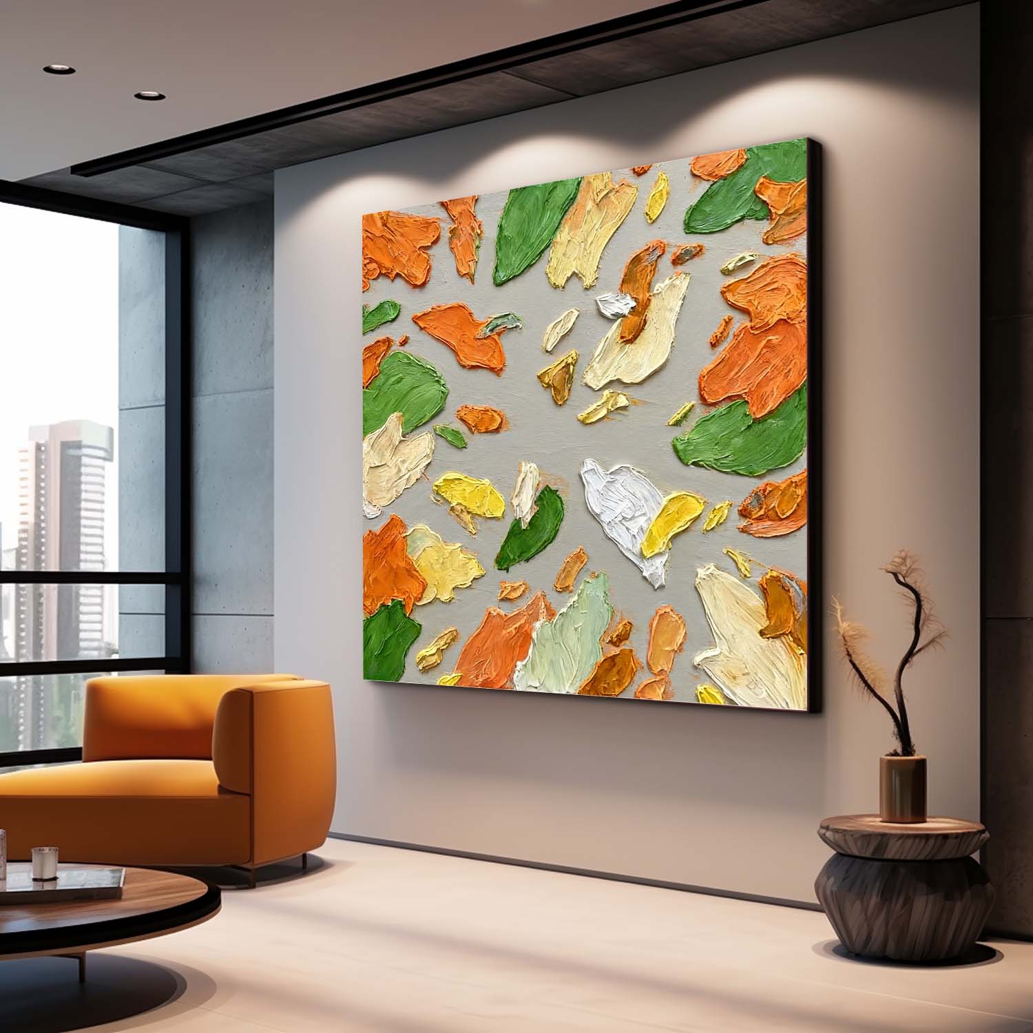 Abstract Canvas Art #AB772